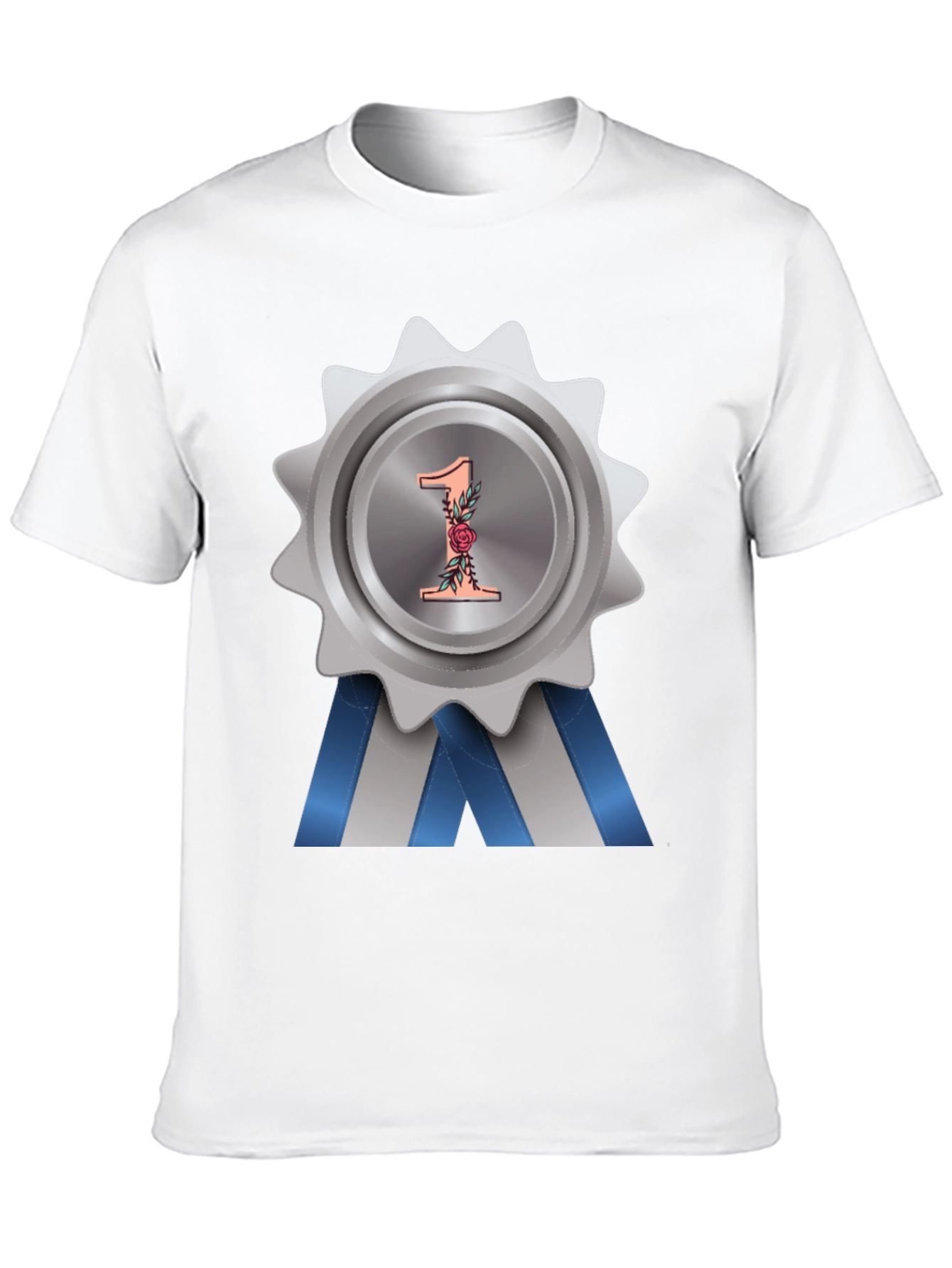 Number One Award Badge T-Shirt