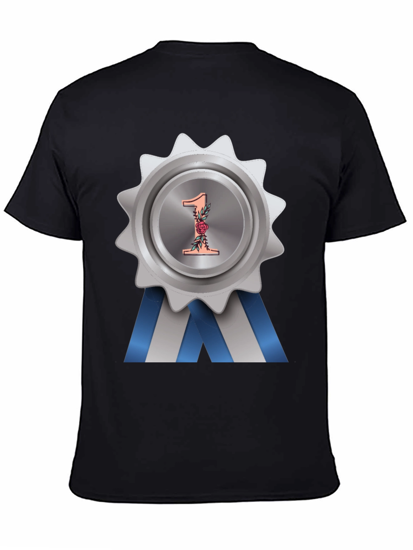 Number One Award Badge T-Shirt