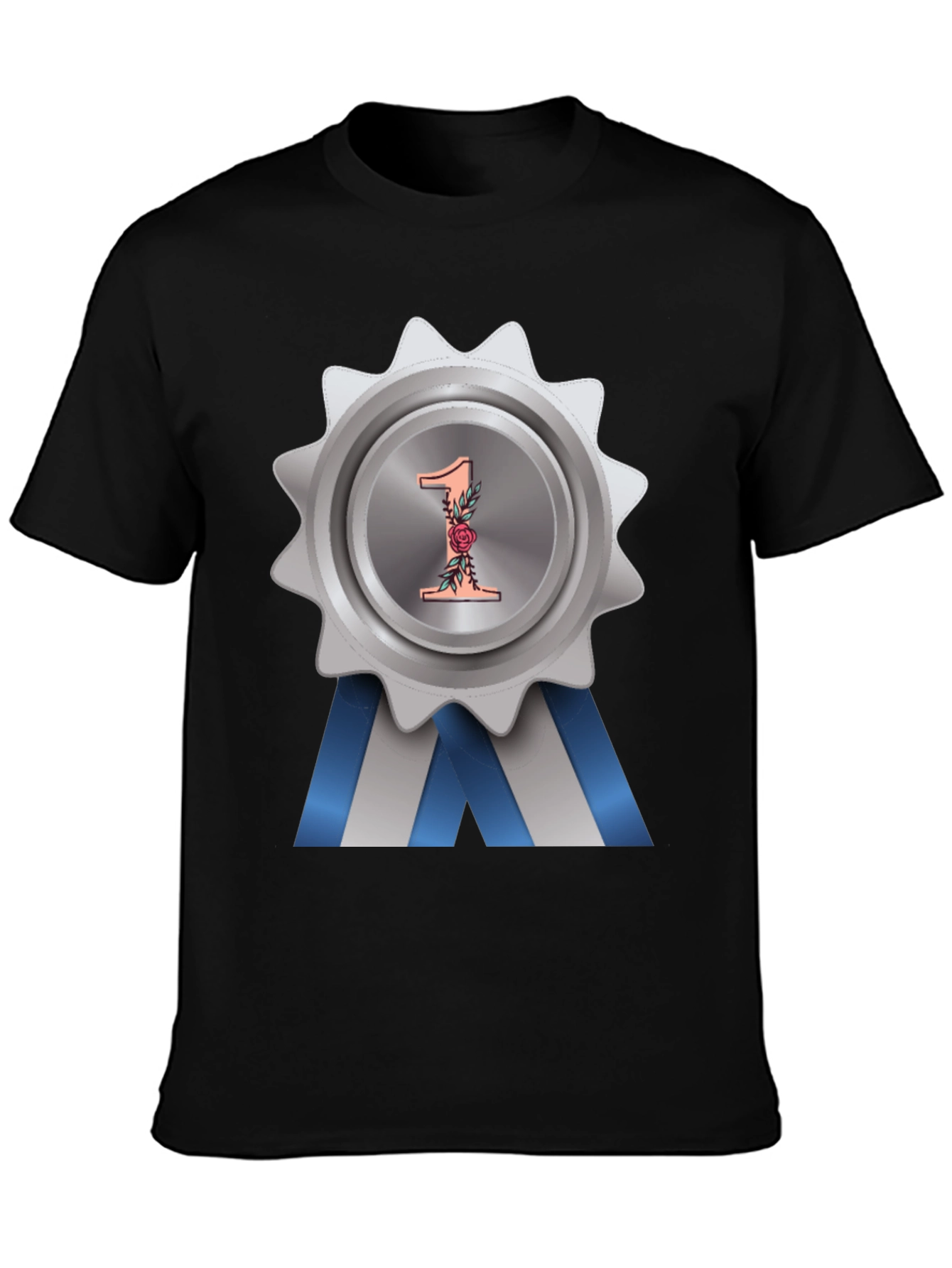 Number One Award Badge T-Shirt