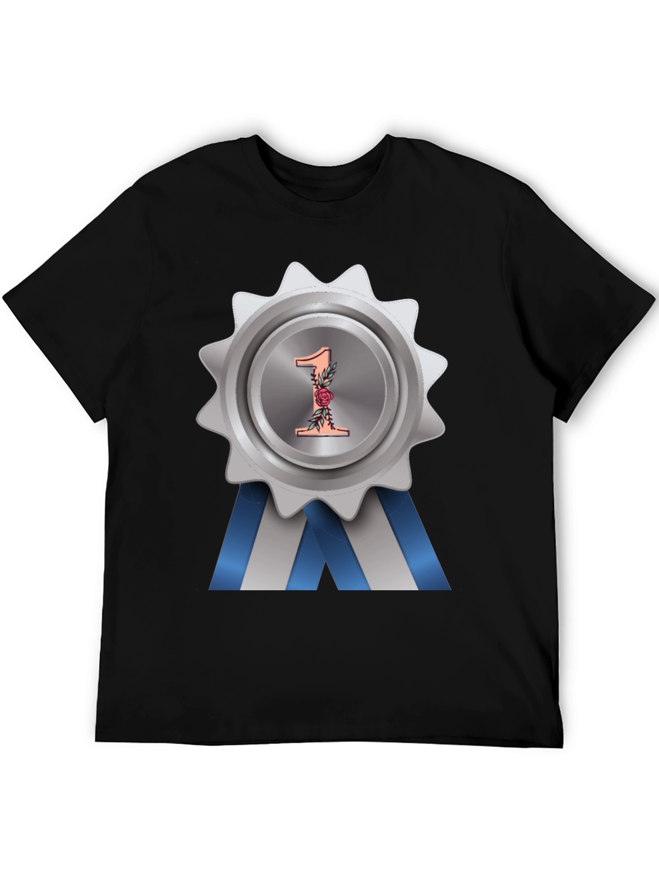 Number One Award Badge T-Shirt