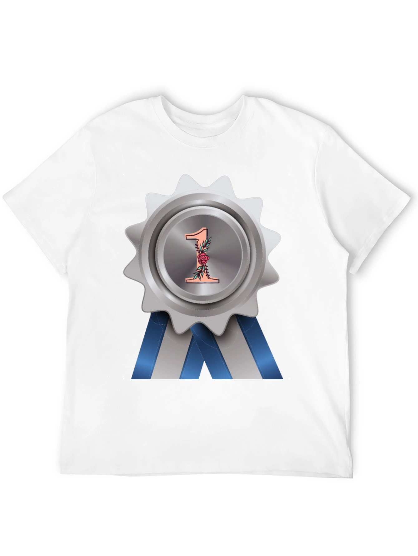 Number One Award Badge T-Shirt