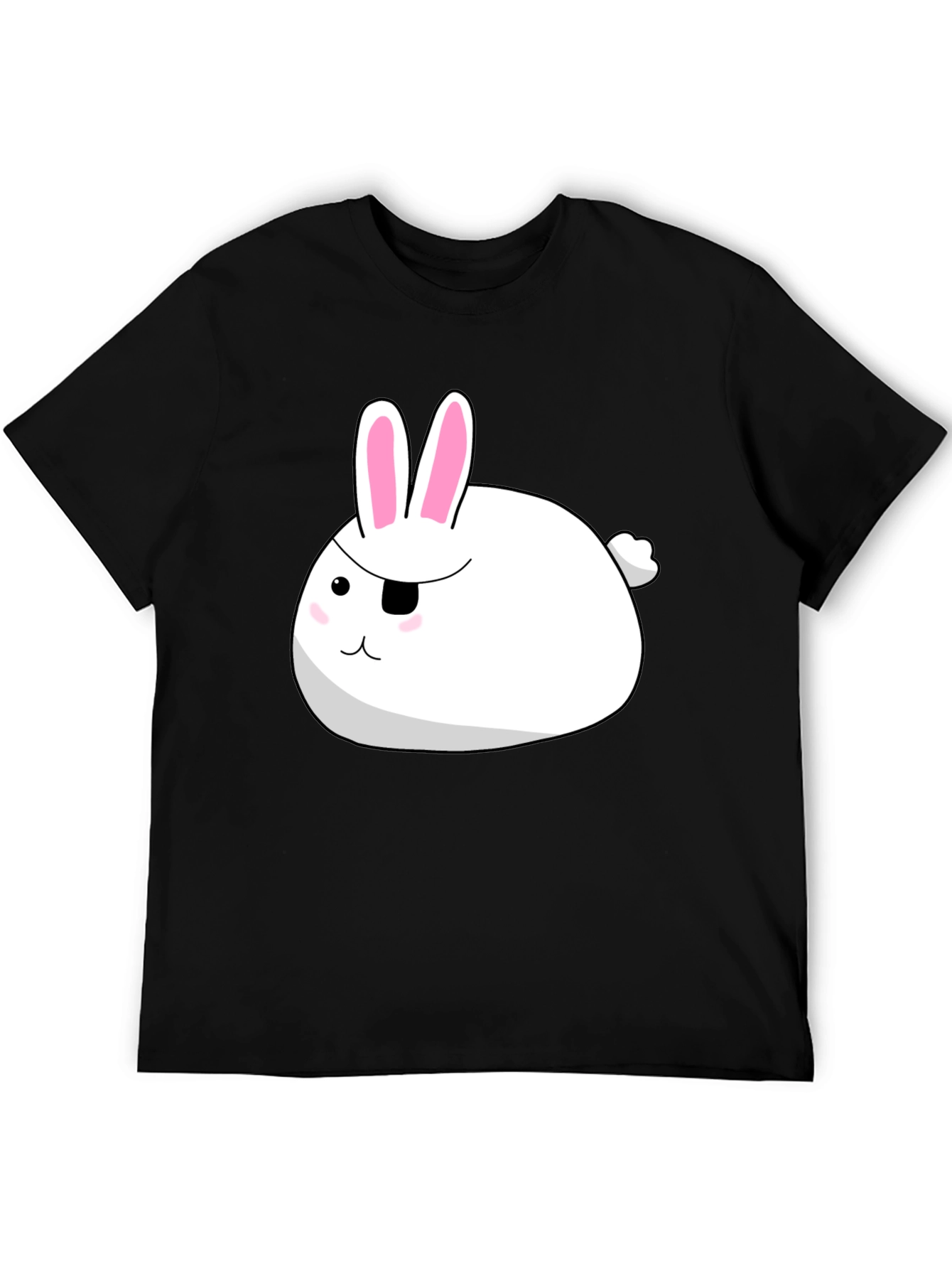 Funny Rabbit T-Shirt - One Eyed Bunny Tee