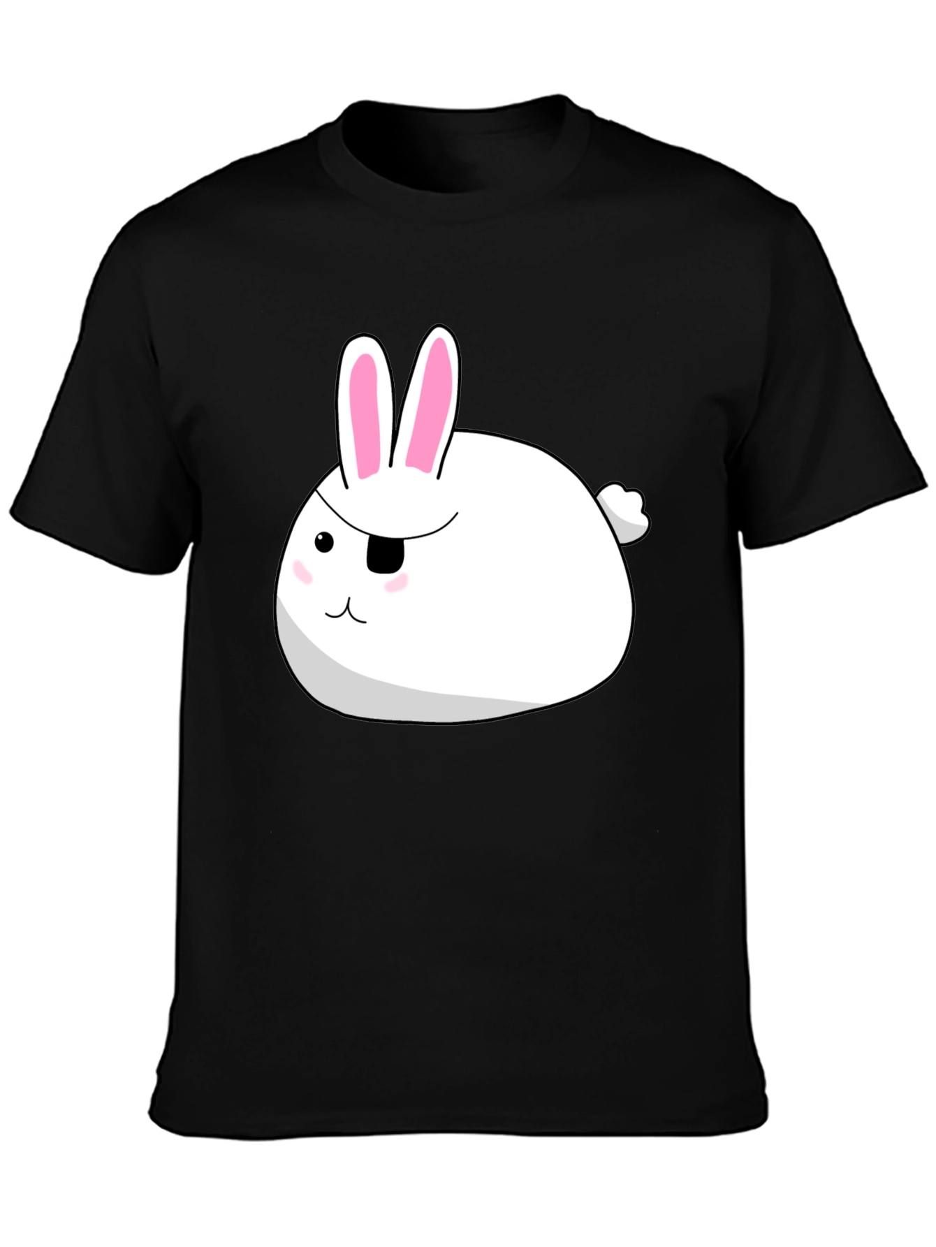 Funny Rabbit T-Shirt - One Eyed Bunny Tee