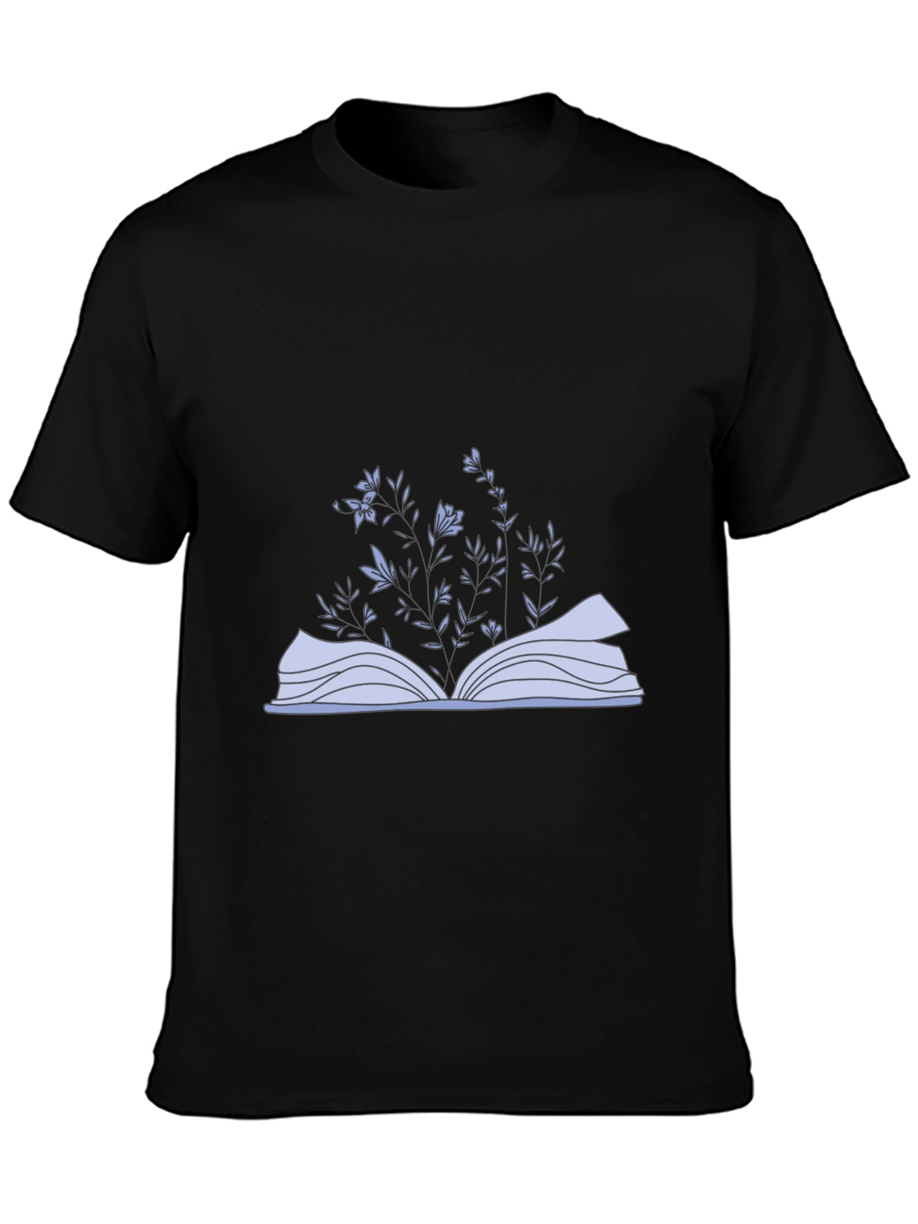 Floral Book T-Shirt