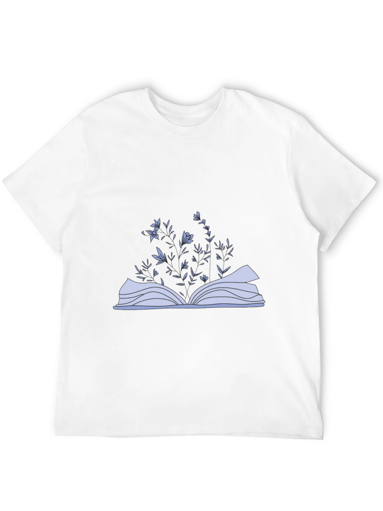 Floral Book T-Shirt