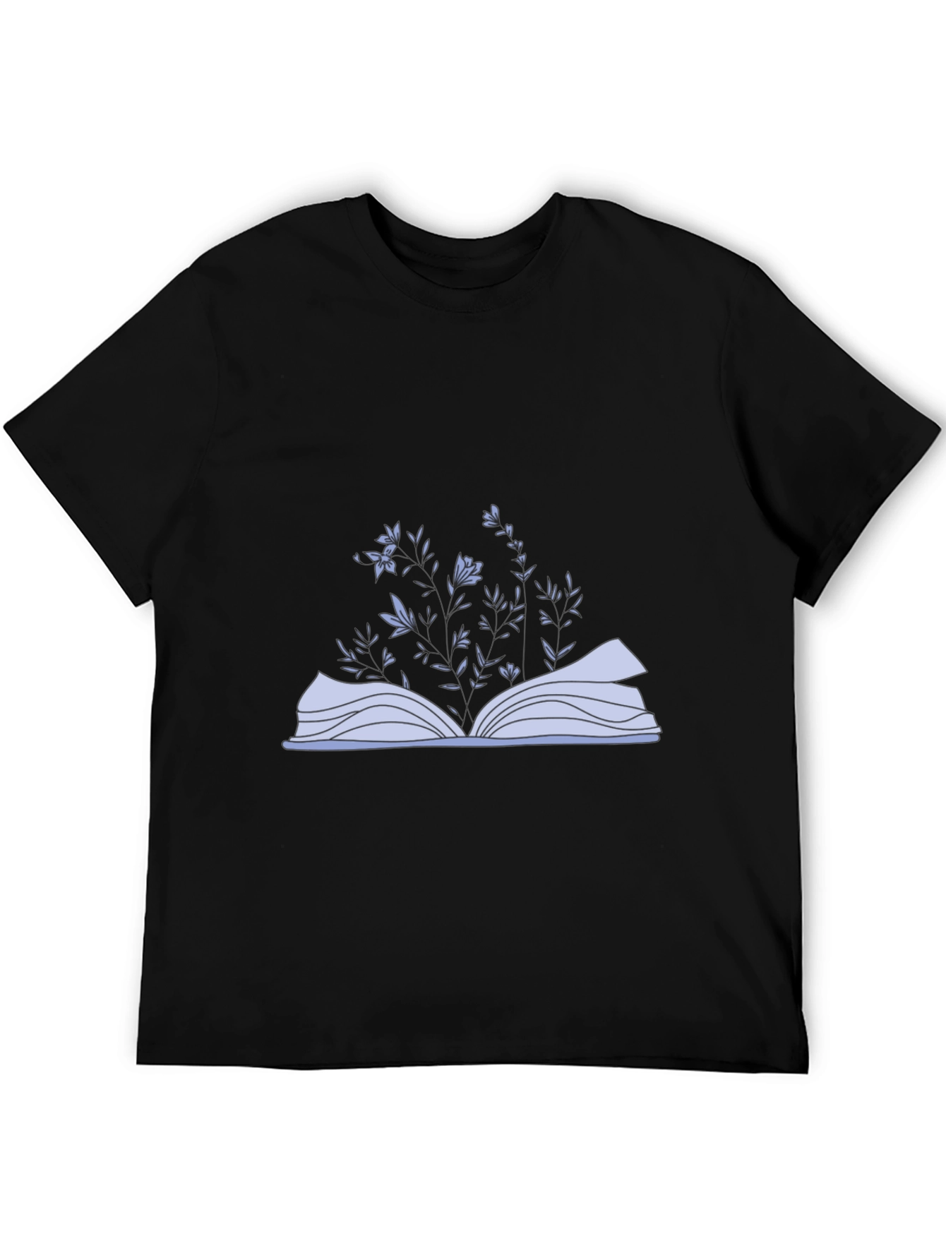 Floral Book T-Shirt