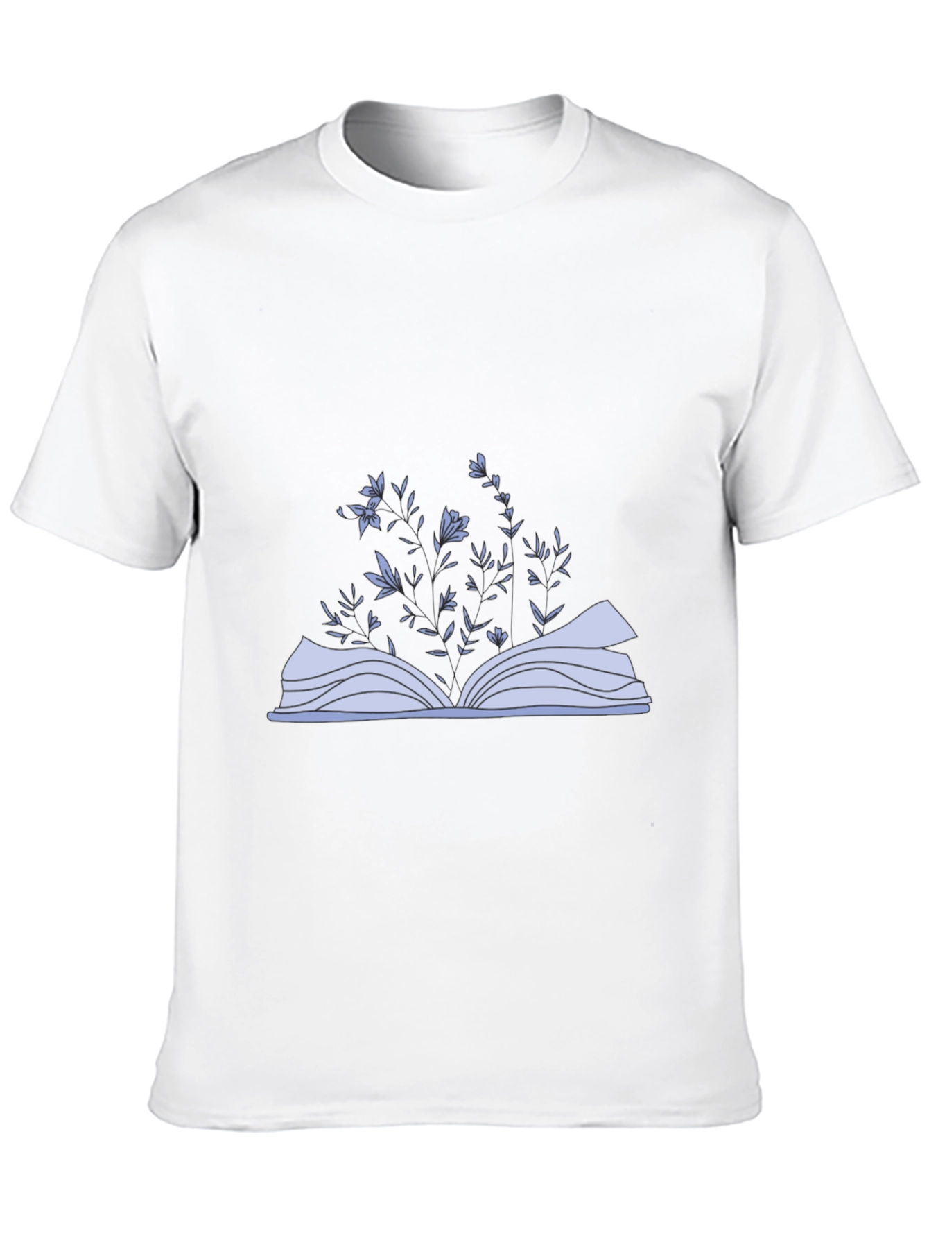 Floral Book T-Shirt