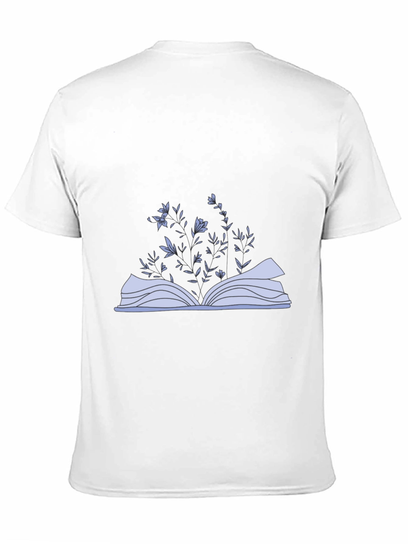 Floral Book T-Shirt