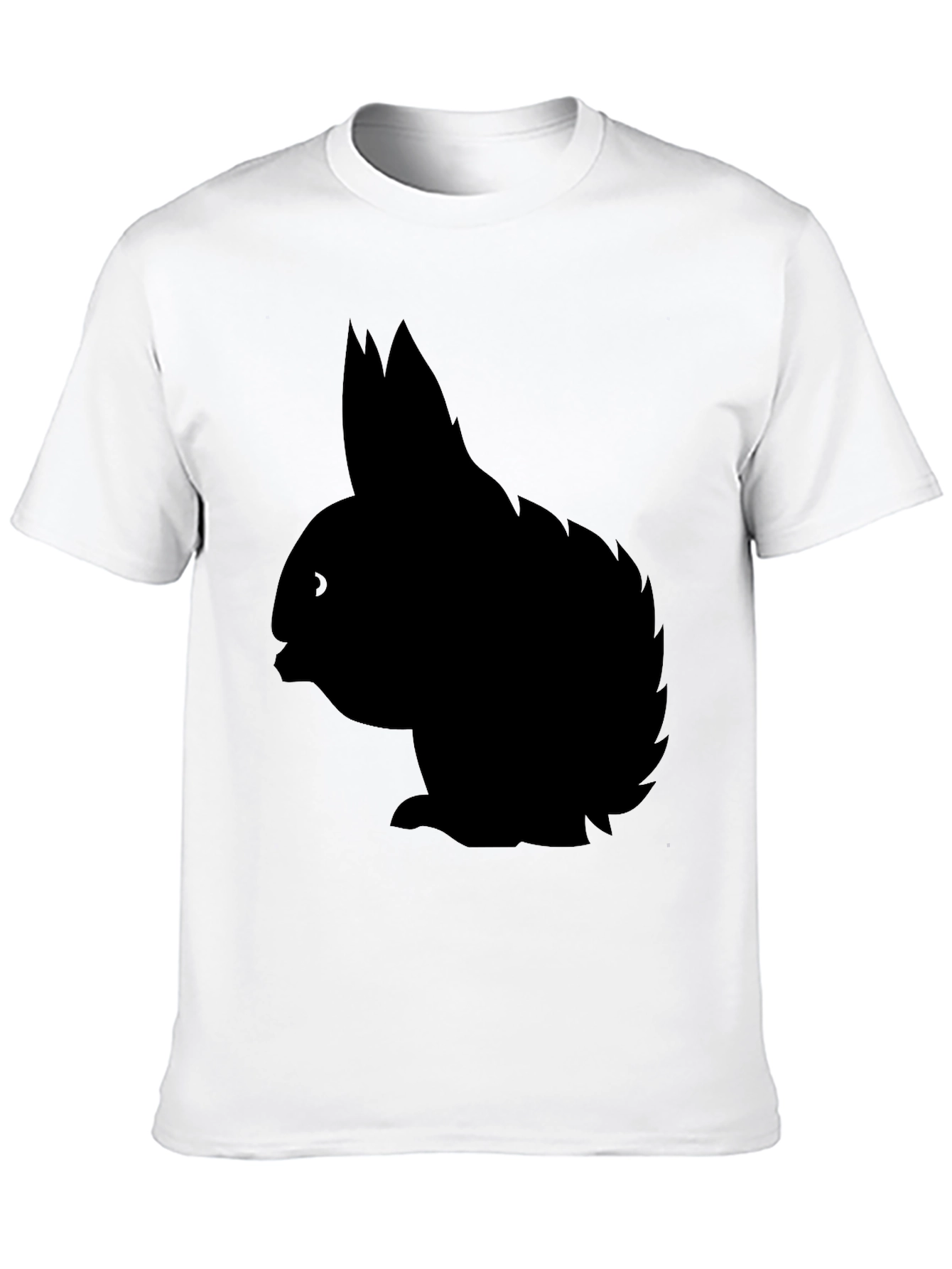 Black Rabbit Silhouette Graphic Tee - Unisex