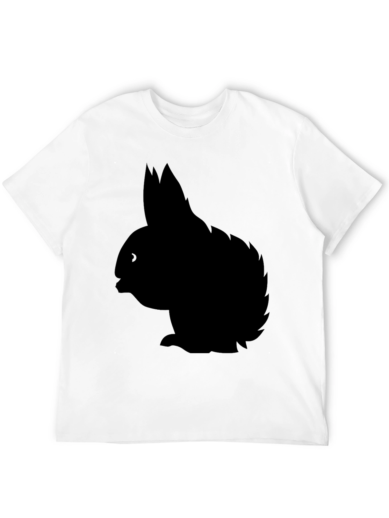 Black Rabbit Silhouette Graphic Tee - Unisex