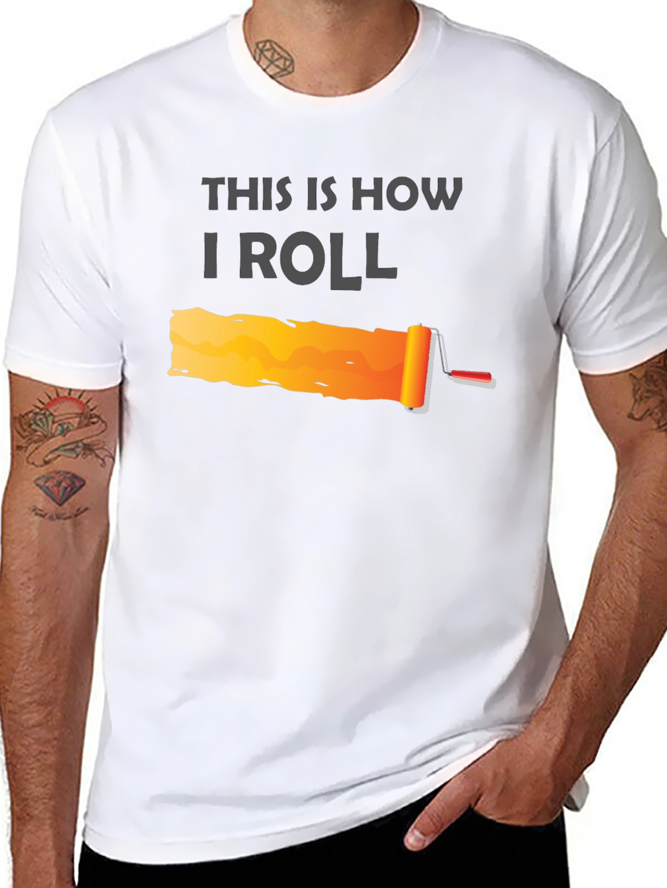 This is How I Roll - Painter T-Shirt