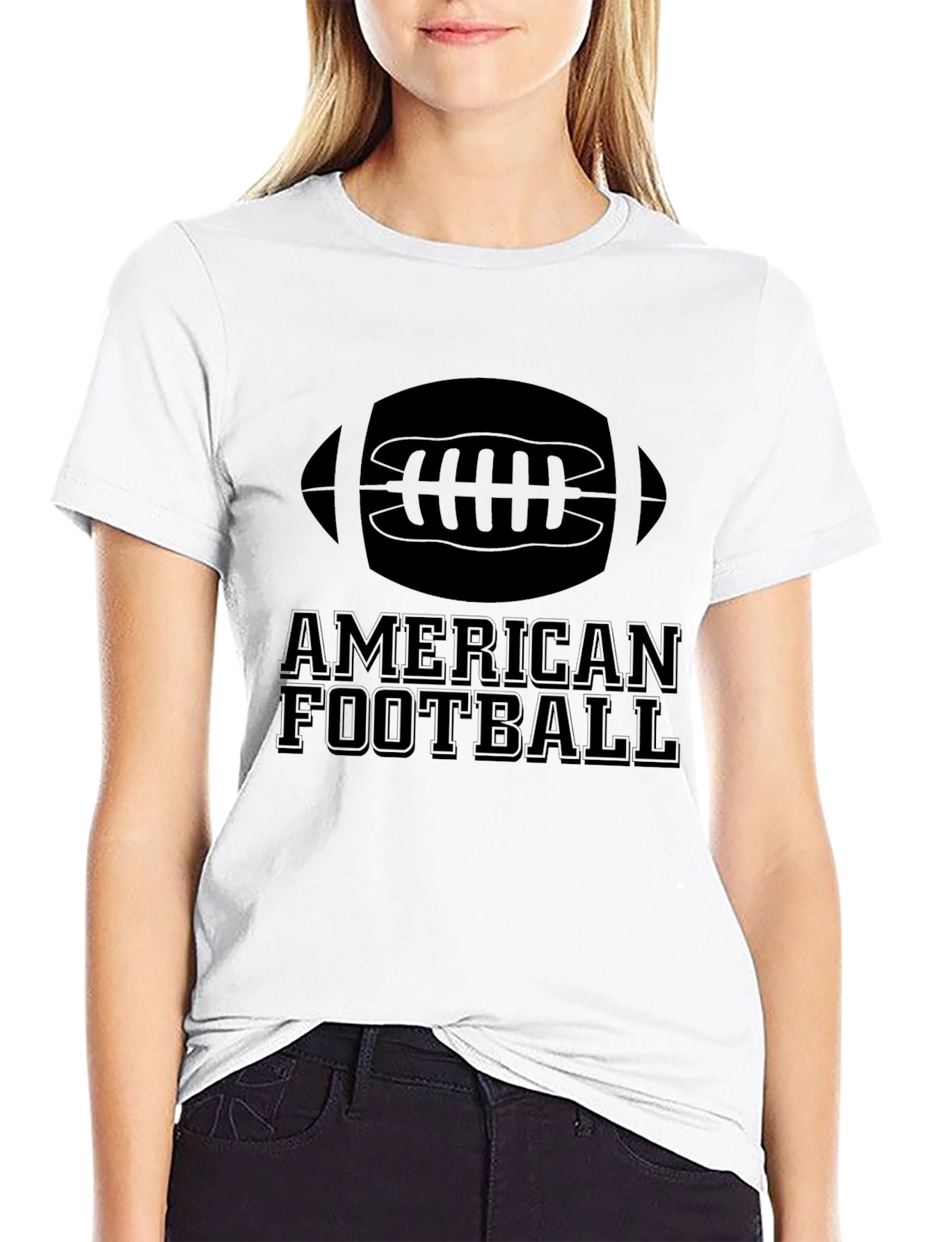 American Football Graphic T-Shirt