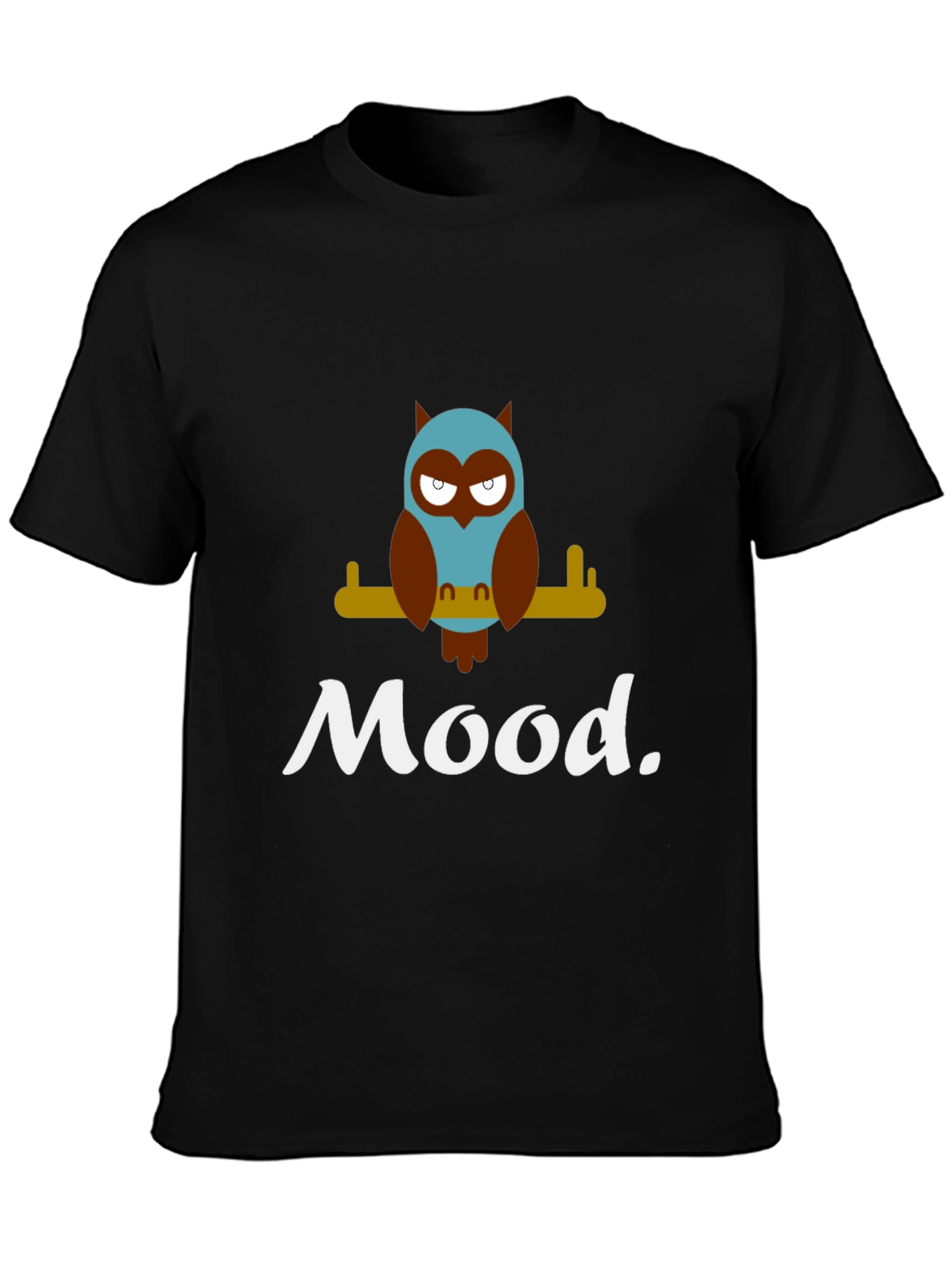 Mood Owl Graphic T-Shirt - Soft Cotton Tee
