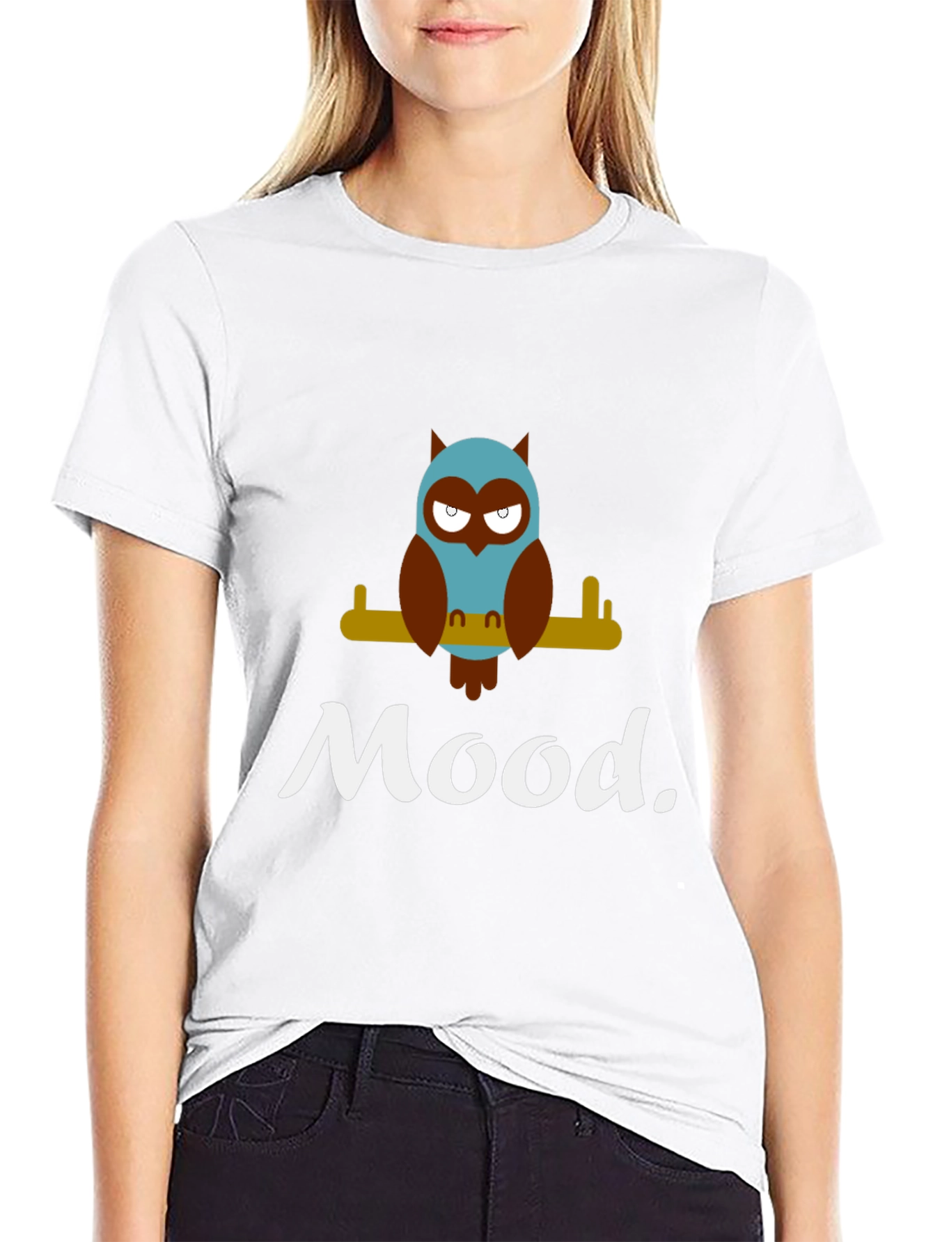 Mood Owl Graphic T-Shirt - Soft Cotton Tee