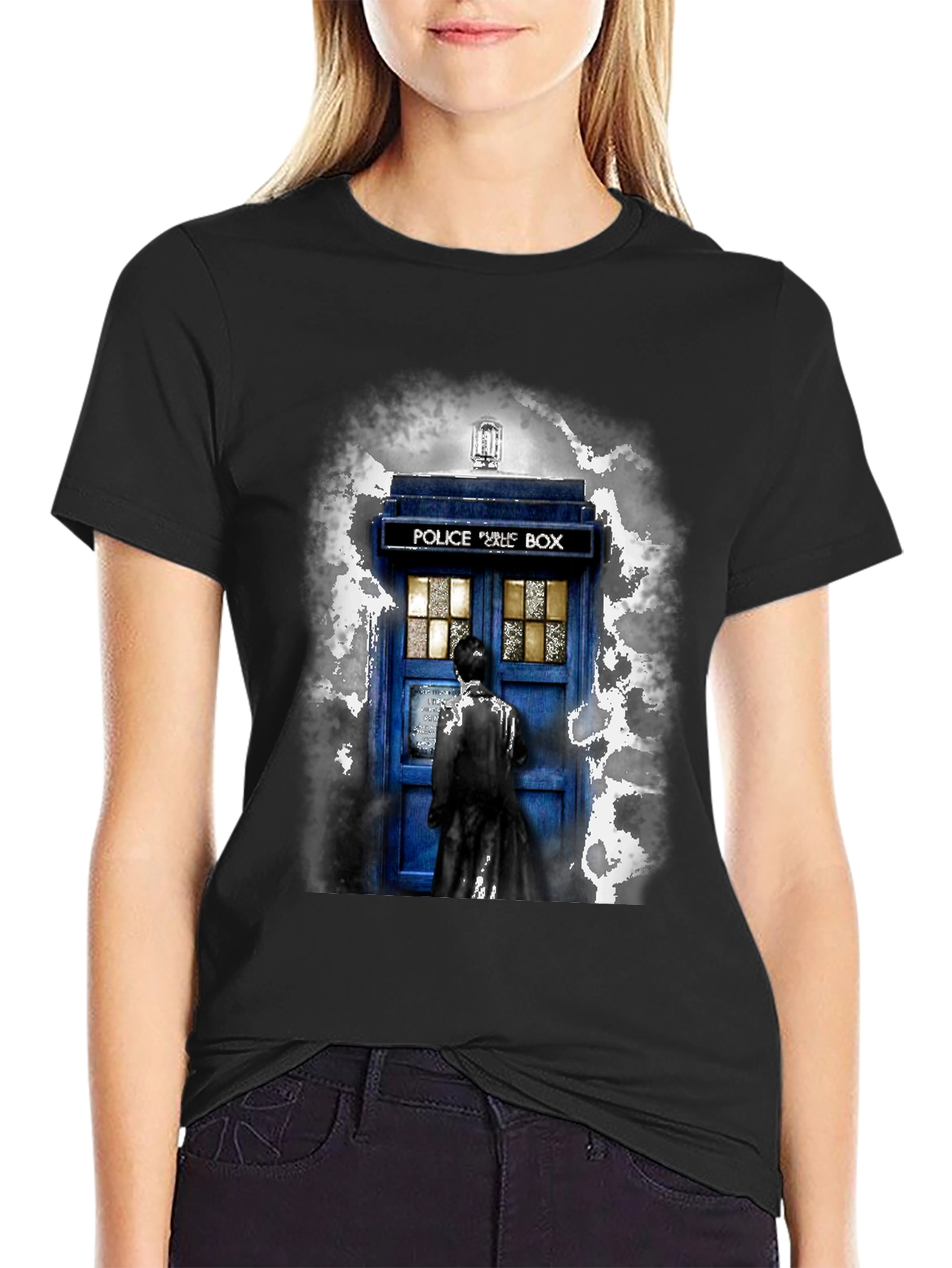 Doctor Who TARDIS Graphic Tee