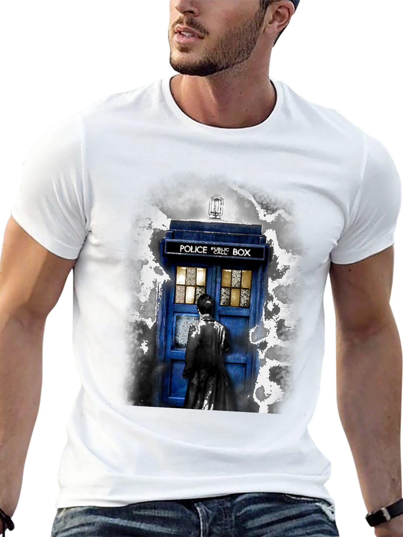Doctor Who TARDIS Graphic Tee
