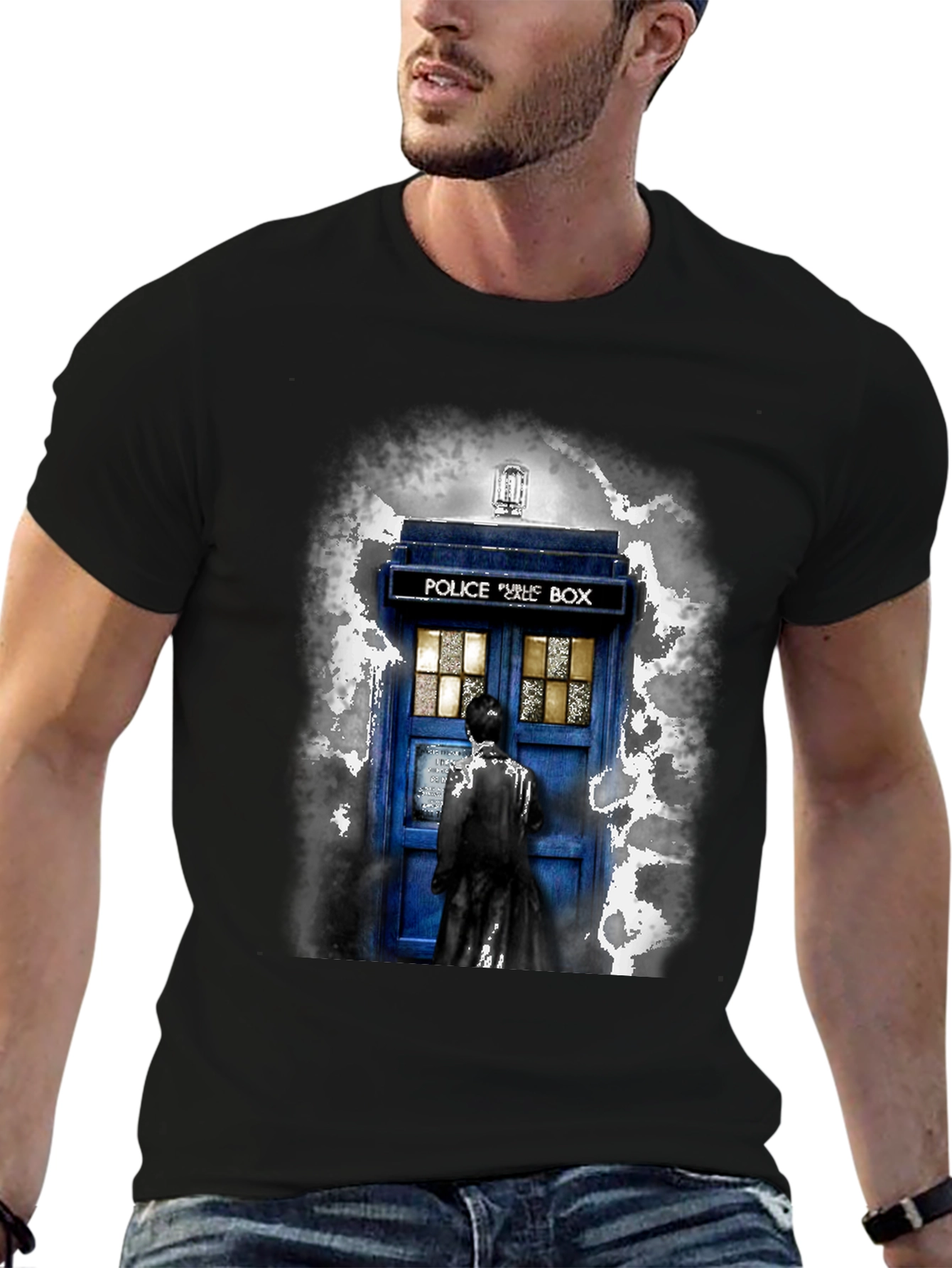 Doctor Who TARDIS Graphic Tee