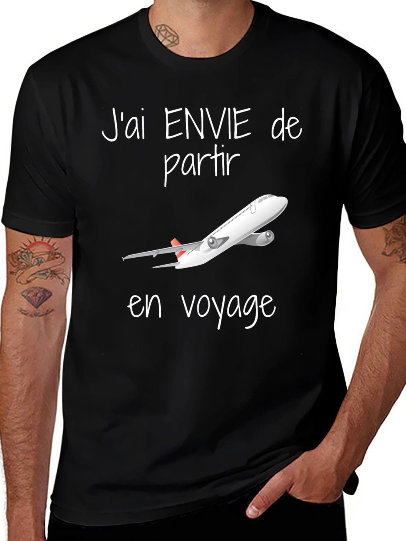 Travel T-Shirt - Jai envie de partir en voyage