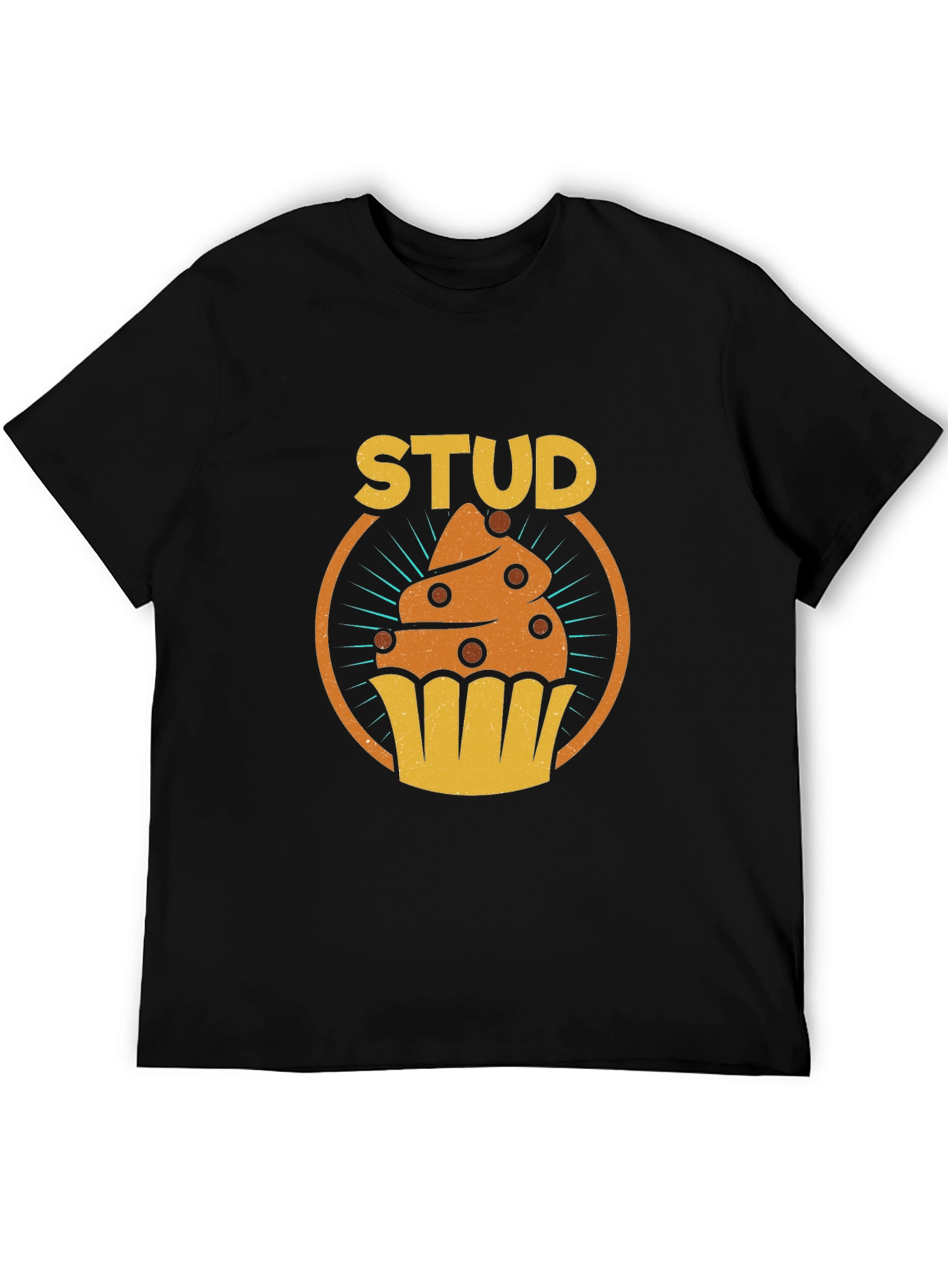 Stud Muffin Graphic Tee - Novelty Mens T-Shirt