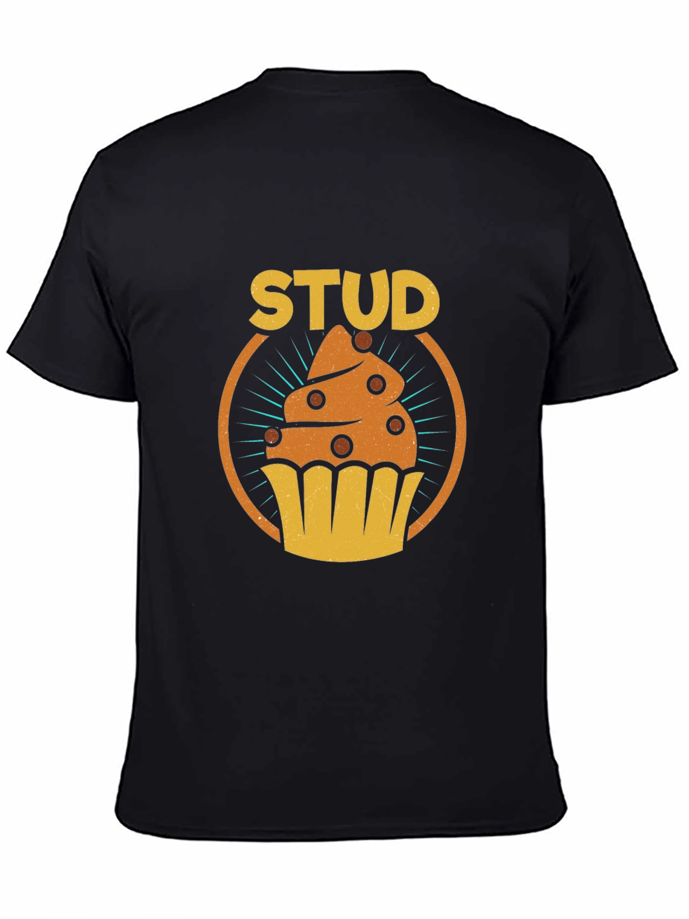 Stud Muffin Graphic Tee - Novelty Mens T-Shirt