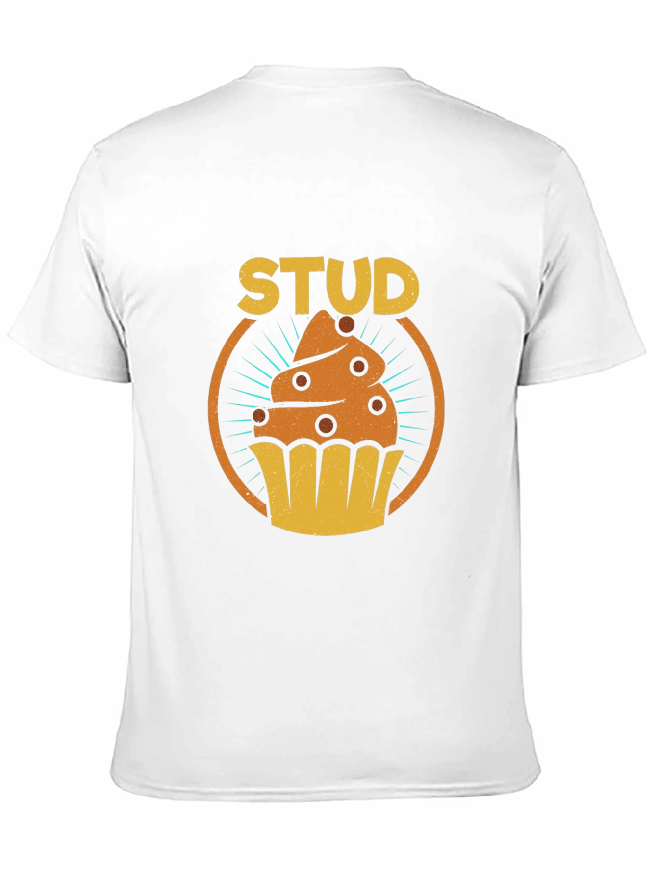 Stud Muffin Graphic Tee - Novelty Mens T-Shirt