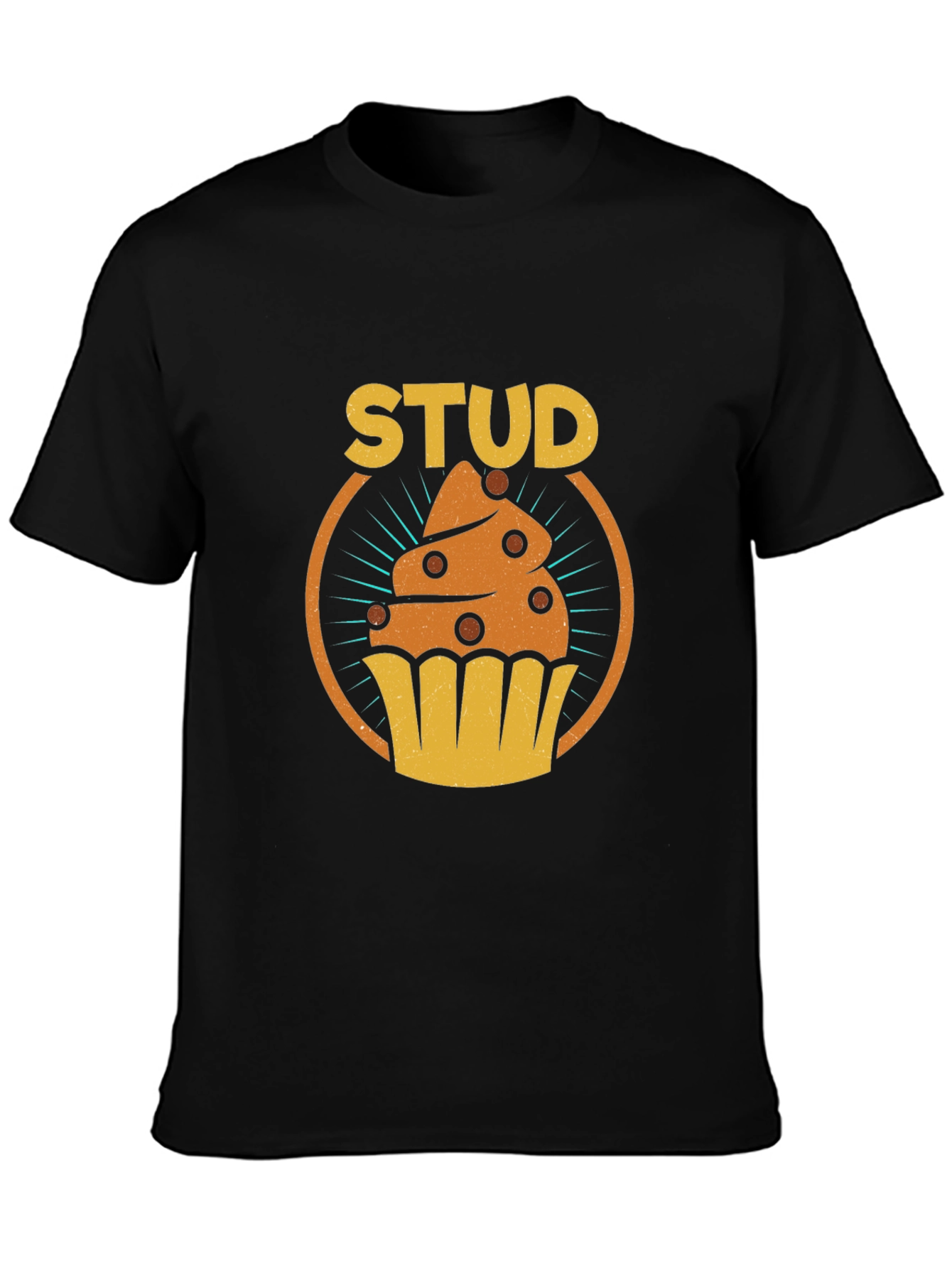 Stud Muffin Graphic Tee - Novelty Mens T-Shirt