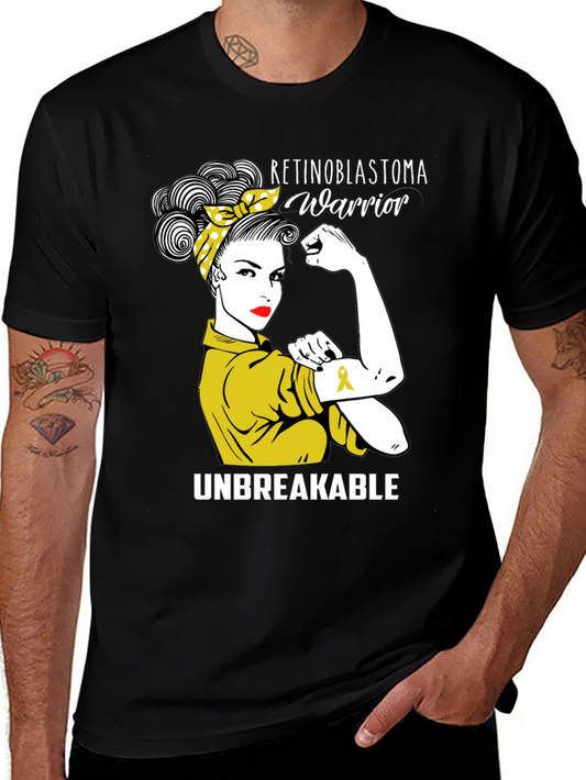 Retinoblastoma Warrior T-Shirt - Unbreakable Tee