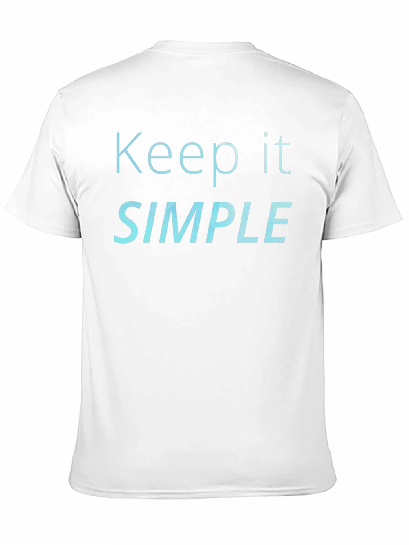 Keep It Simple Black T-Shirt