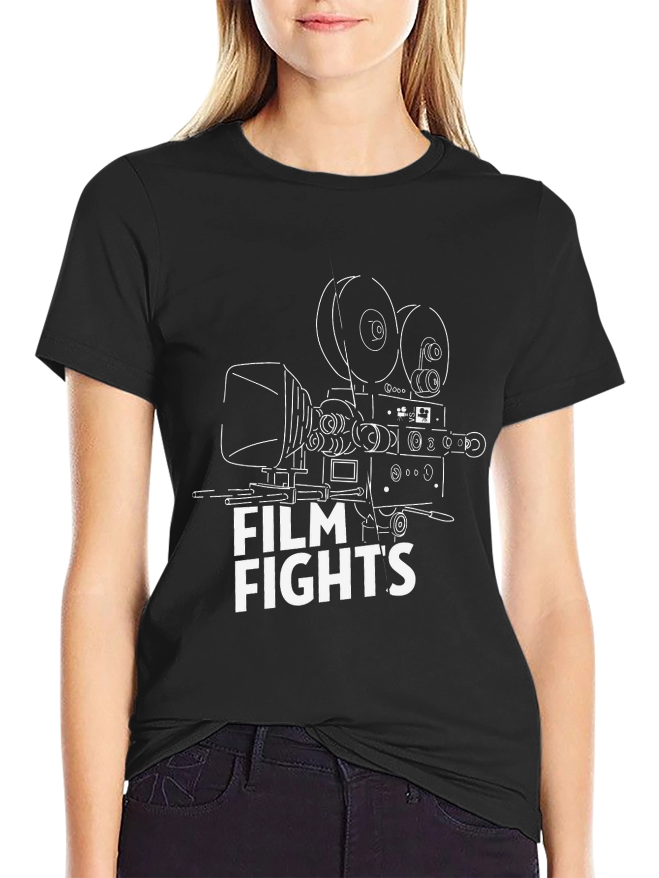Film Fights T-Shirt - Movie Buff Tee