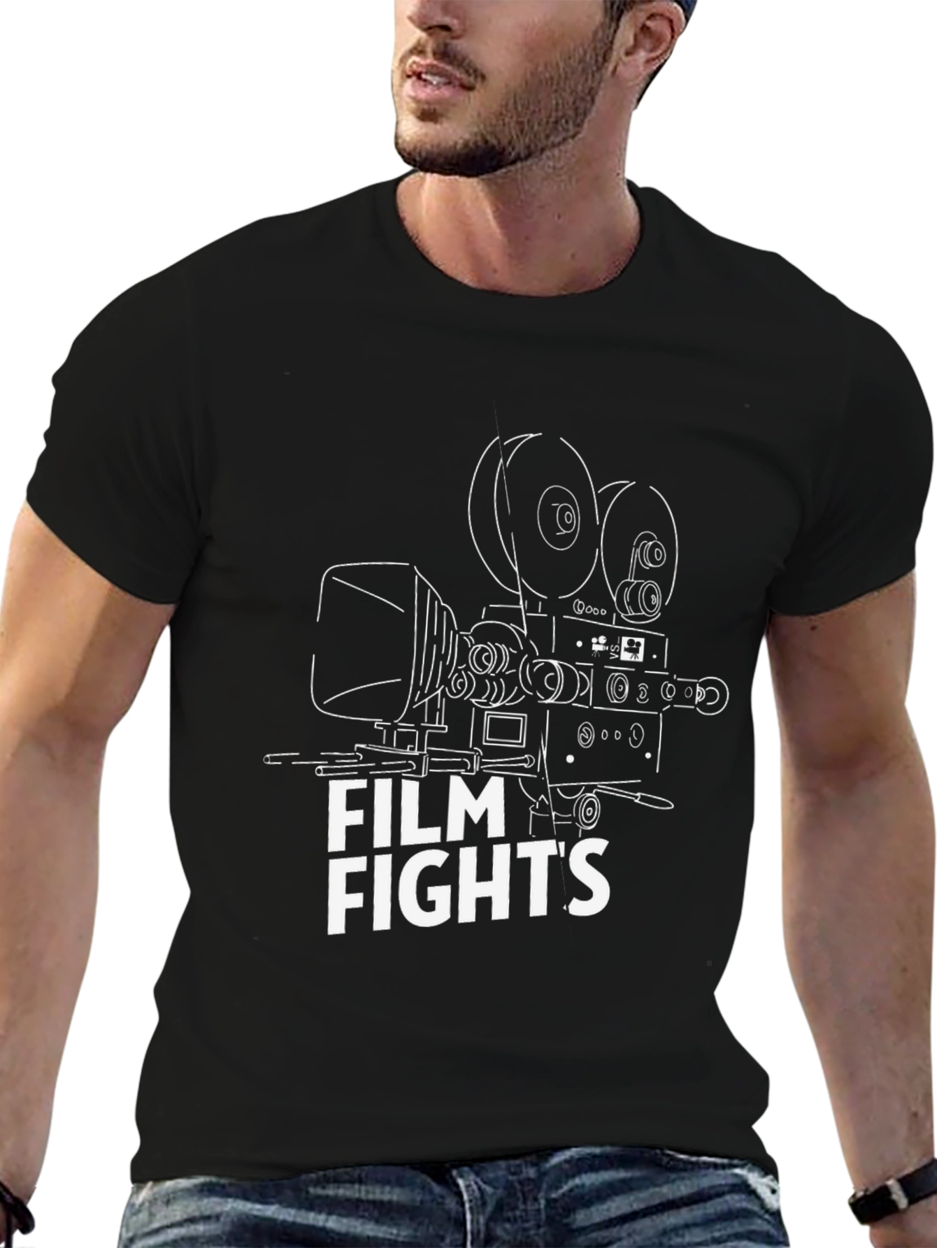 Film Fights T-Shirt - Movie Buff Tee
