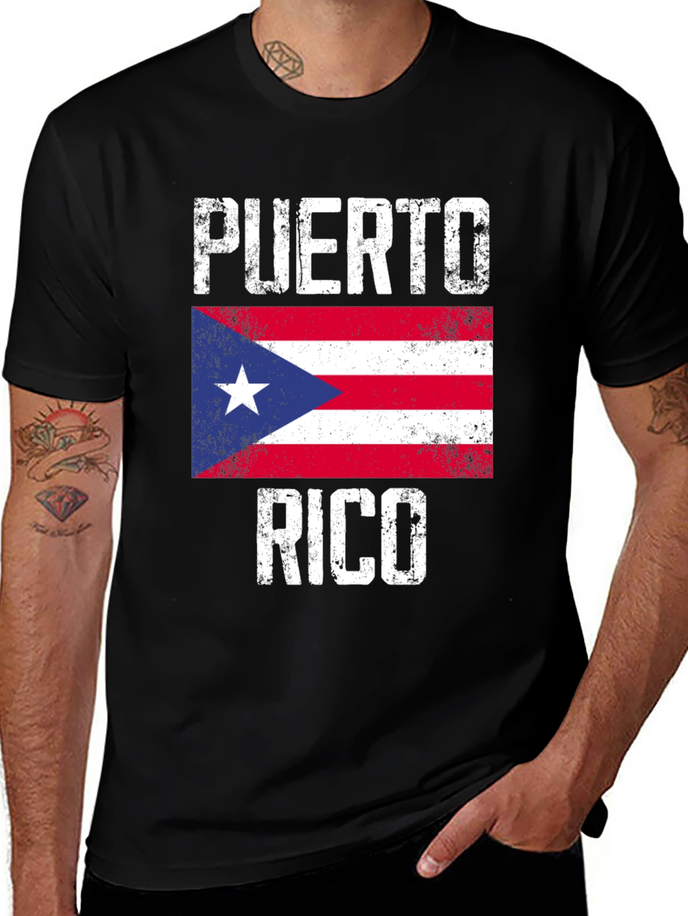 Puerto Rico Flag T-Shirt