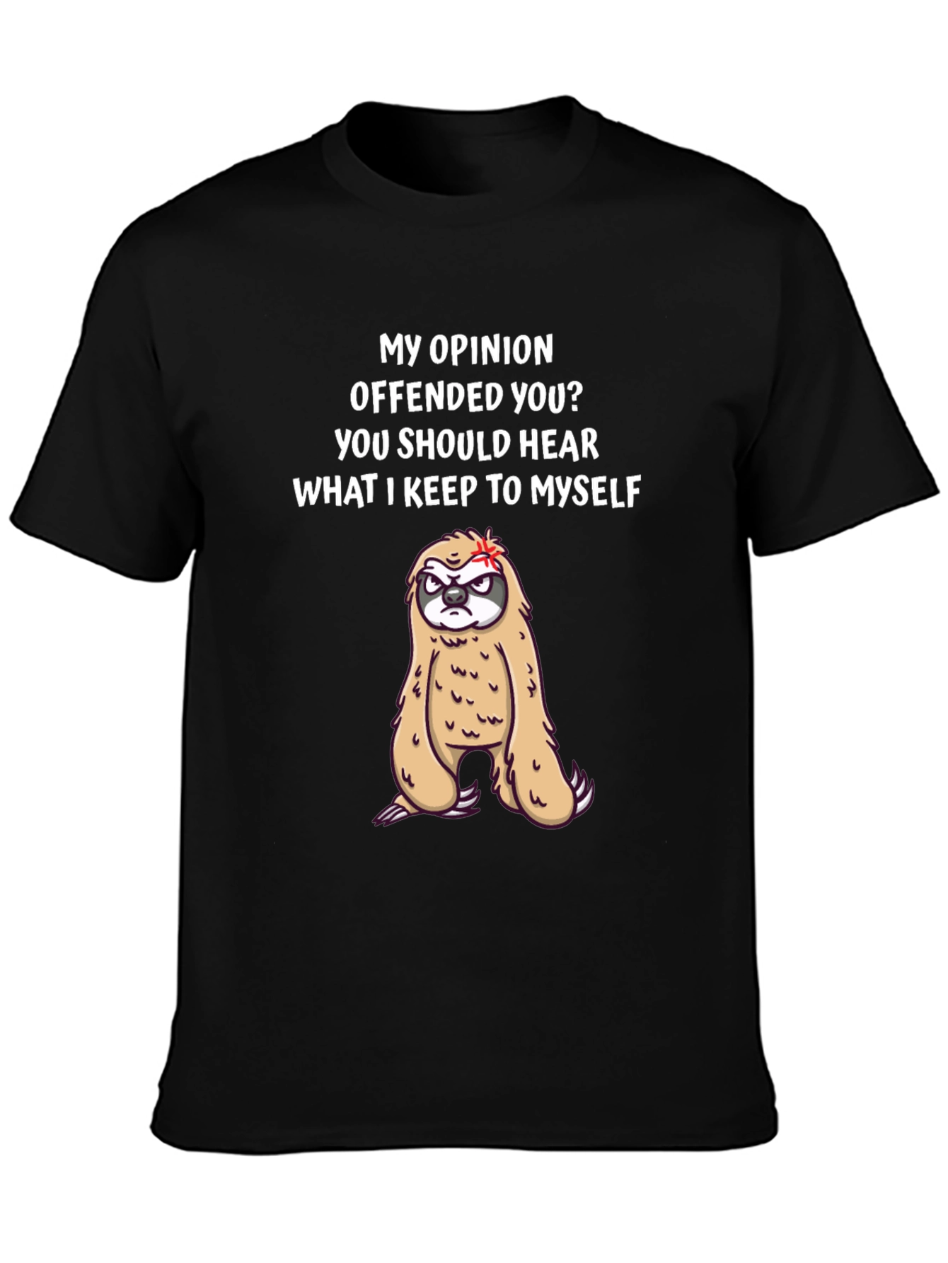 Offended Sloth T-Shirt - Funny Graphic Tee
