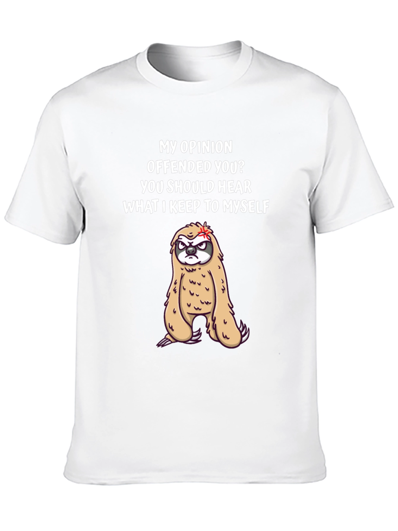 Offended Sloth T-Shirt - Funny Graphic Tee
