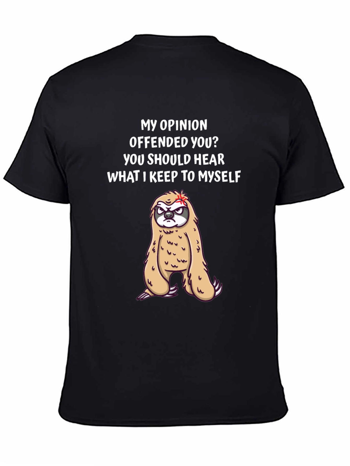 Offended Sloth T-Shirt - Funny Graphic Tee