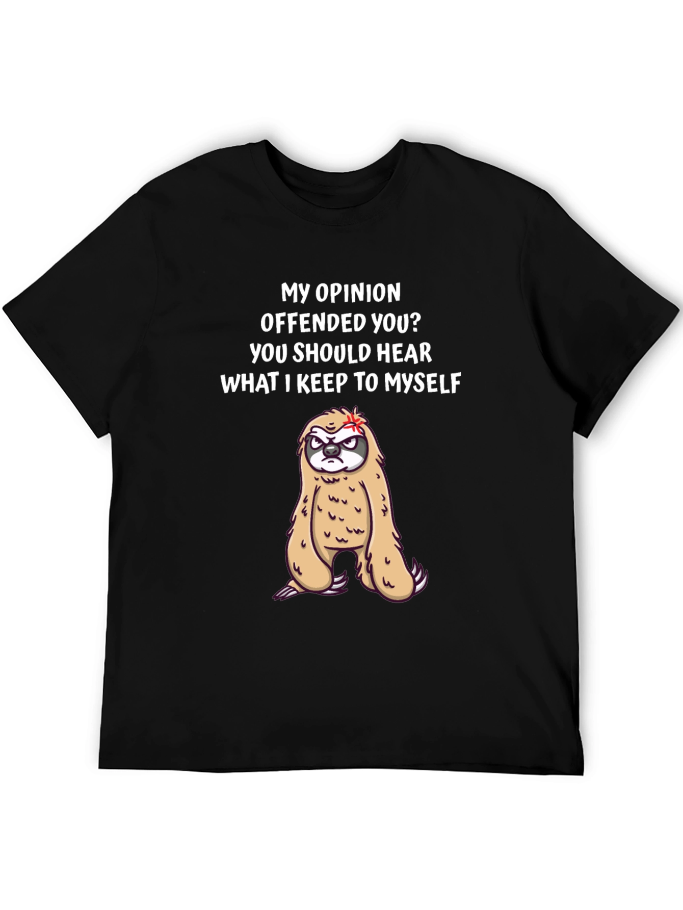Offended Sloth T-Shirt - Funny Graphic Tee
