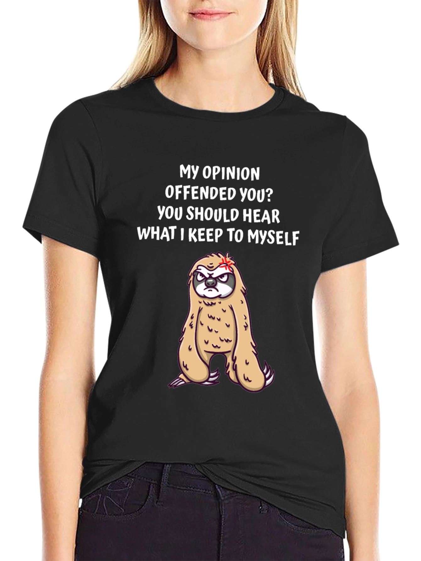 Offended Sloth T-Shirt - Funny Graphic Tee
