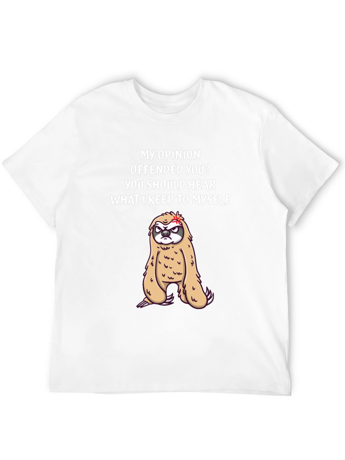 Offended Sloth T-Shirt - Funny Graphic Tee