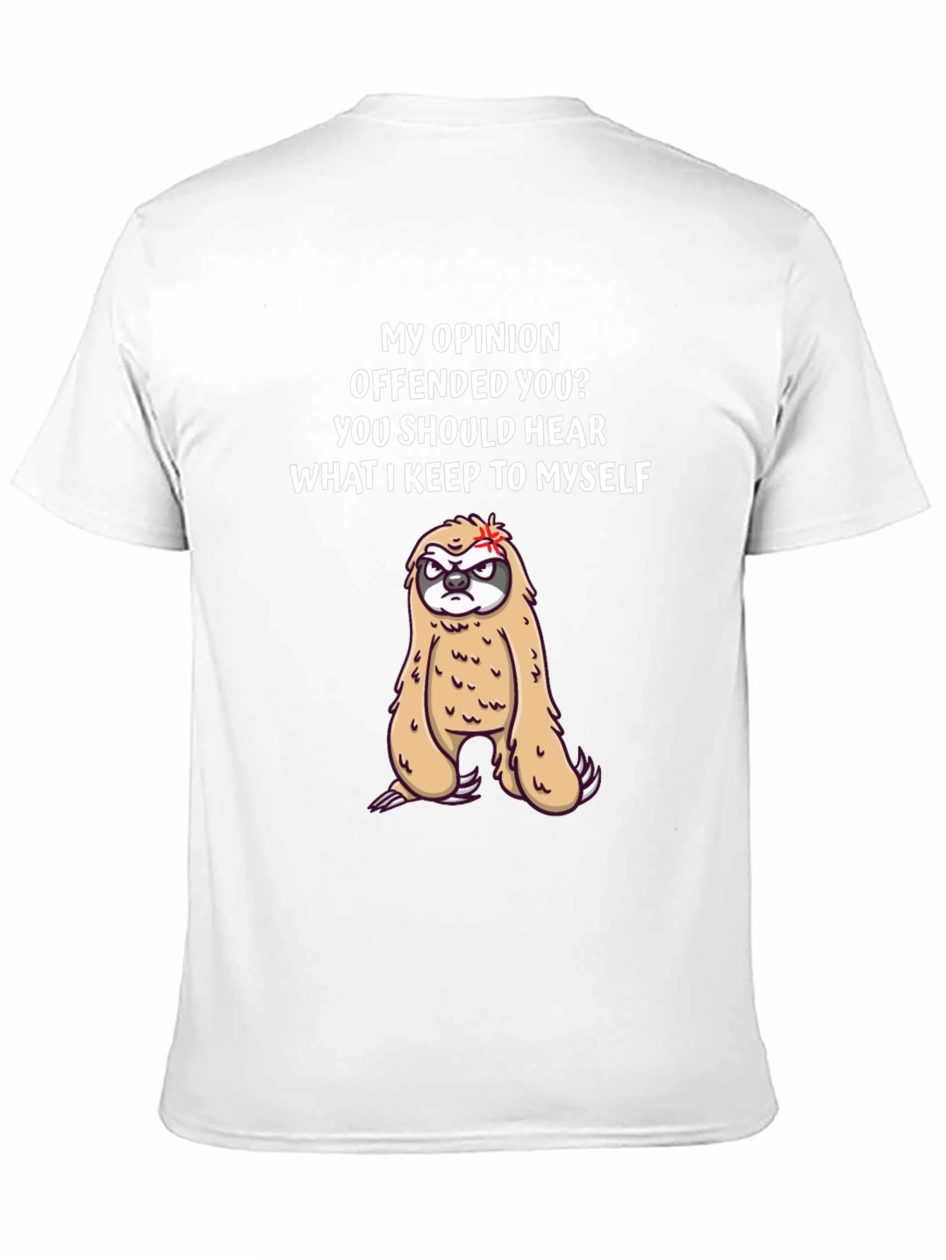 Offended Sloth T-Shirt - Funny Graphic Tee