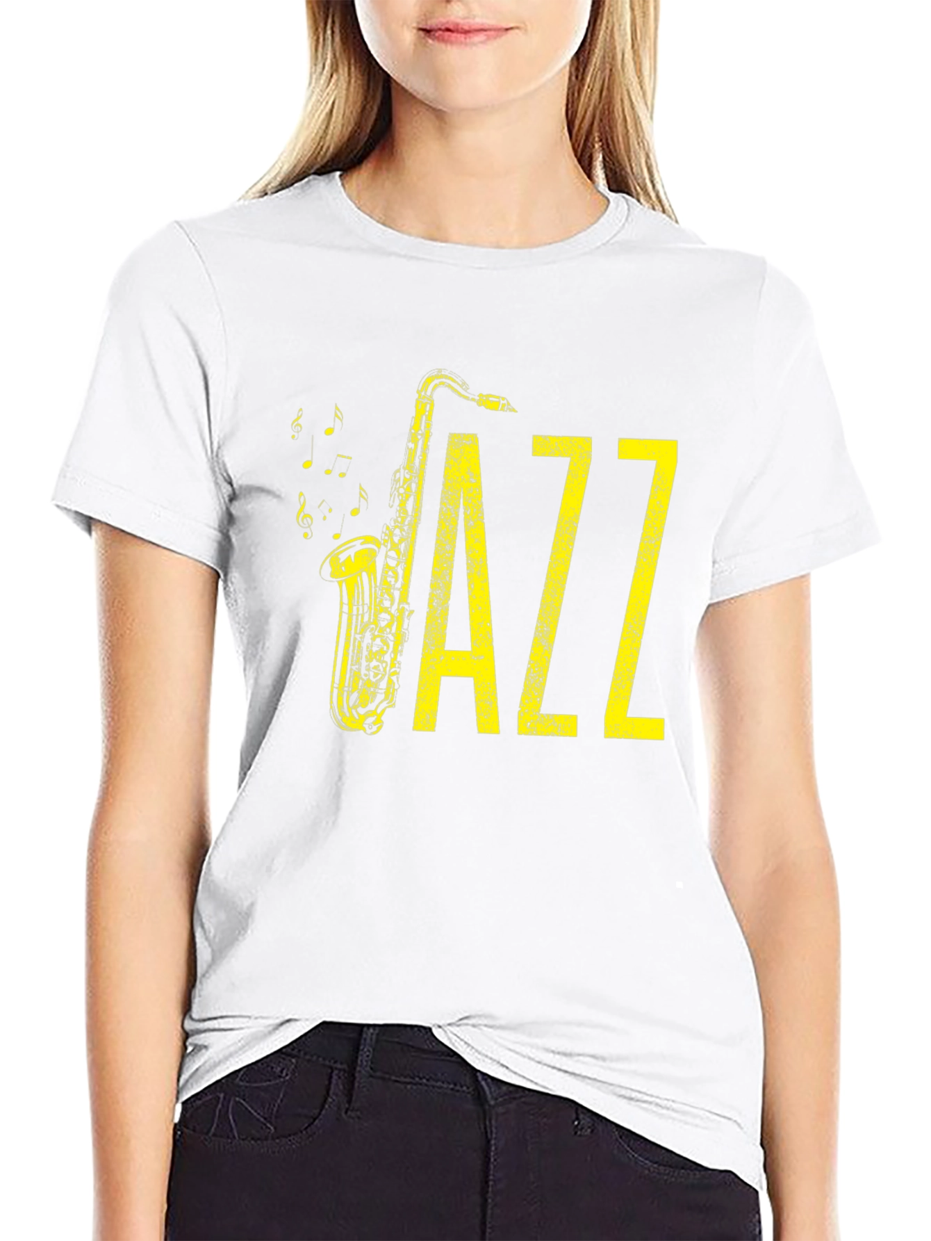 Jazz Music T-Shirt - Saxophone Graphic Tee