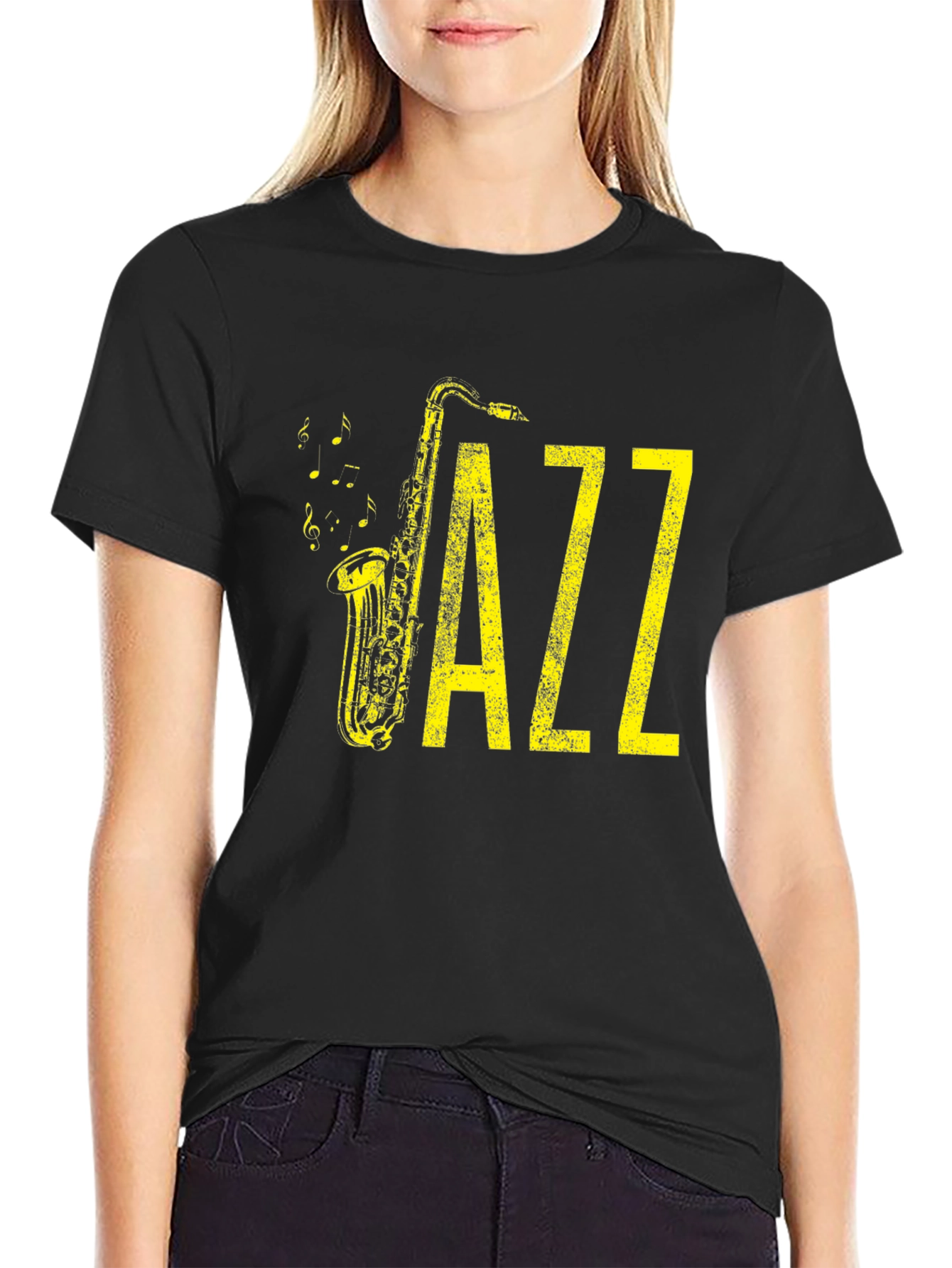 Jazz Music T-Shirt - Saxophone Graphic Tee