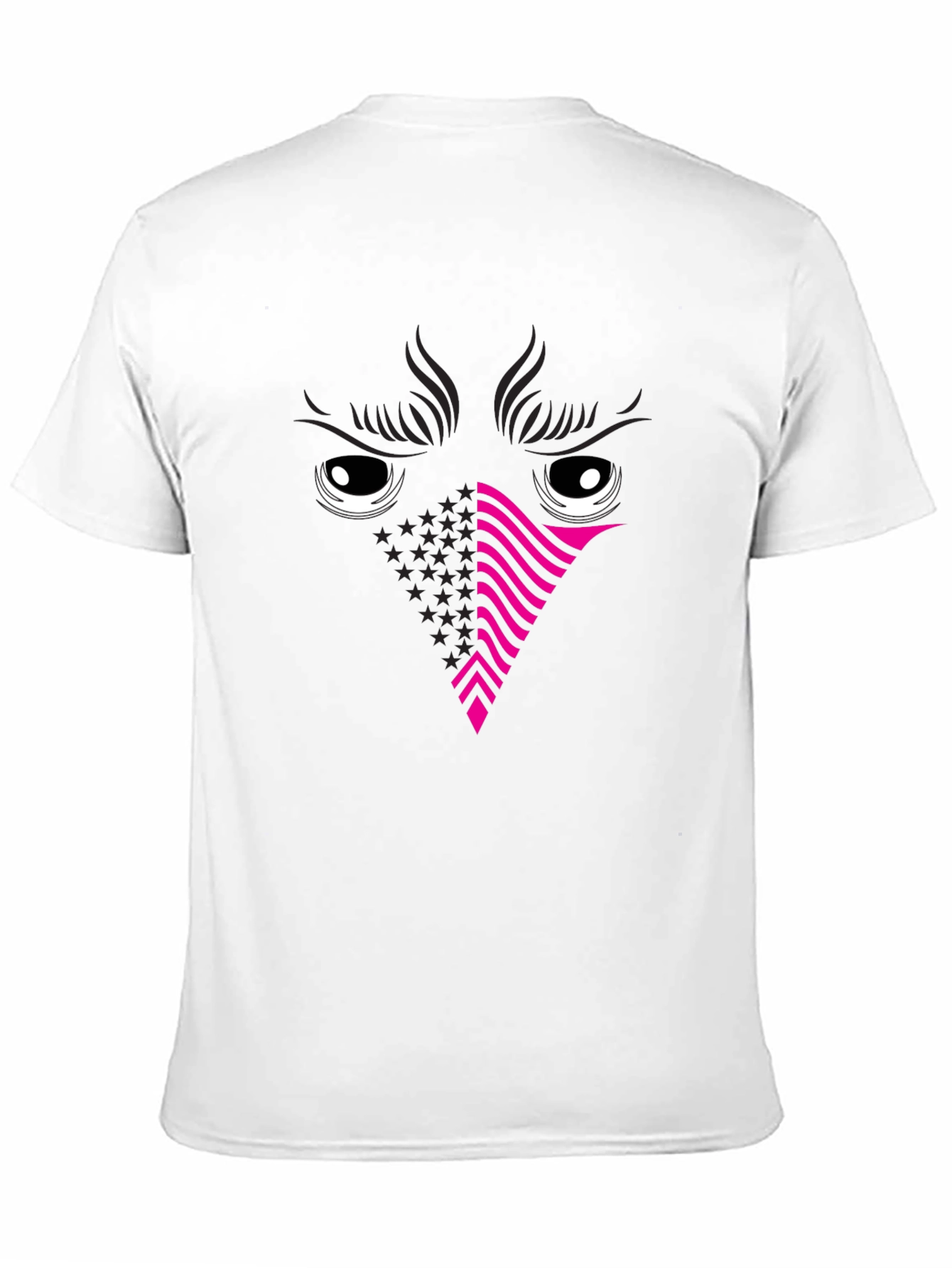 Cool Abstract Eye Face T-Shirt