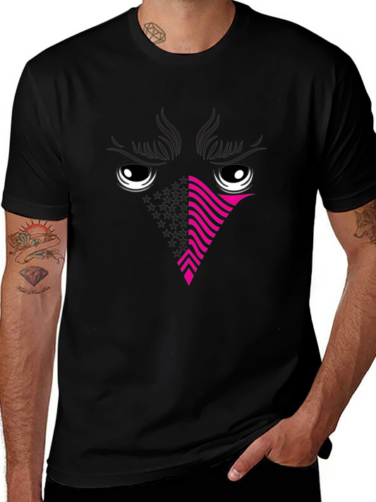 Cool Abstract Eye Face T-Shirt