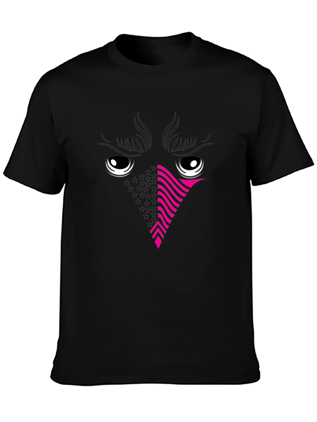 Cool Abstract Eye Face T-Shirt