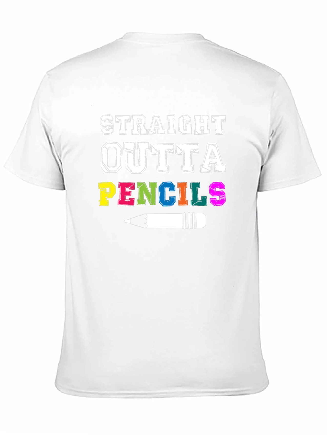 Straight Outta Pencils Graphic Tee
