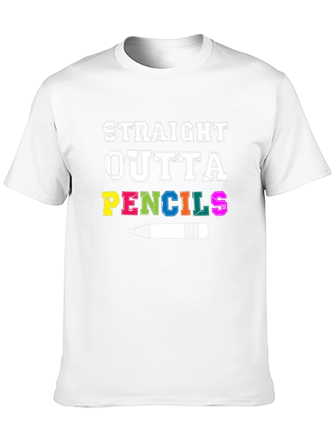 Straight Outta Pencils Graphic Tee