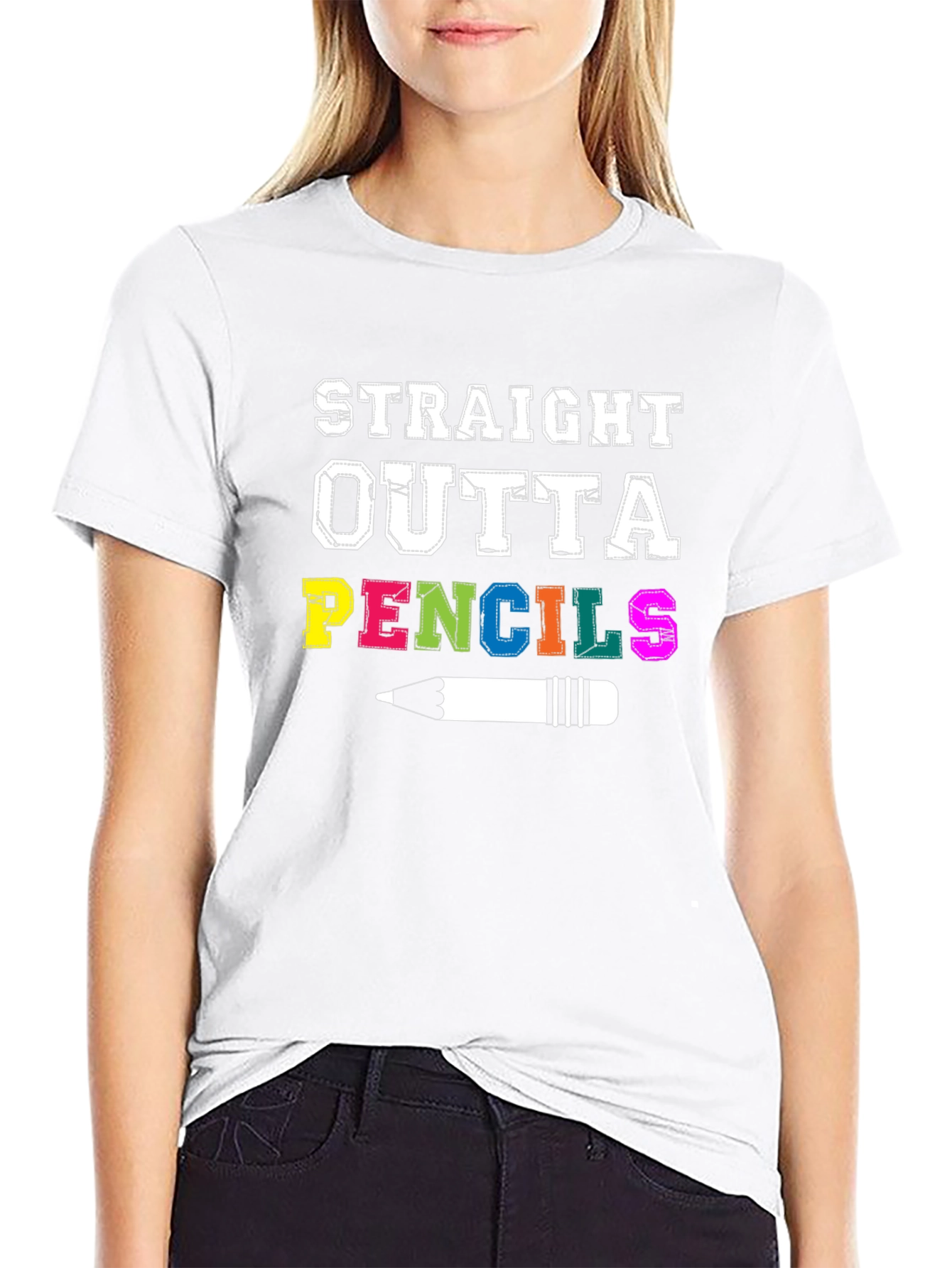 Straight Outta Pencils Graphic Tee