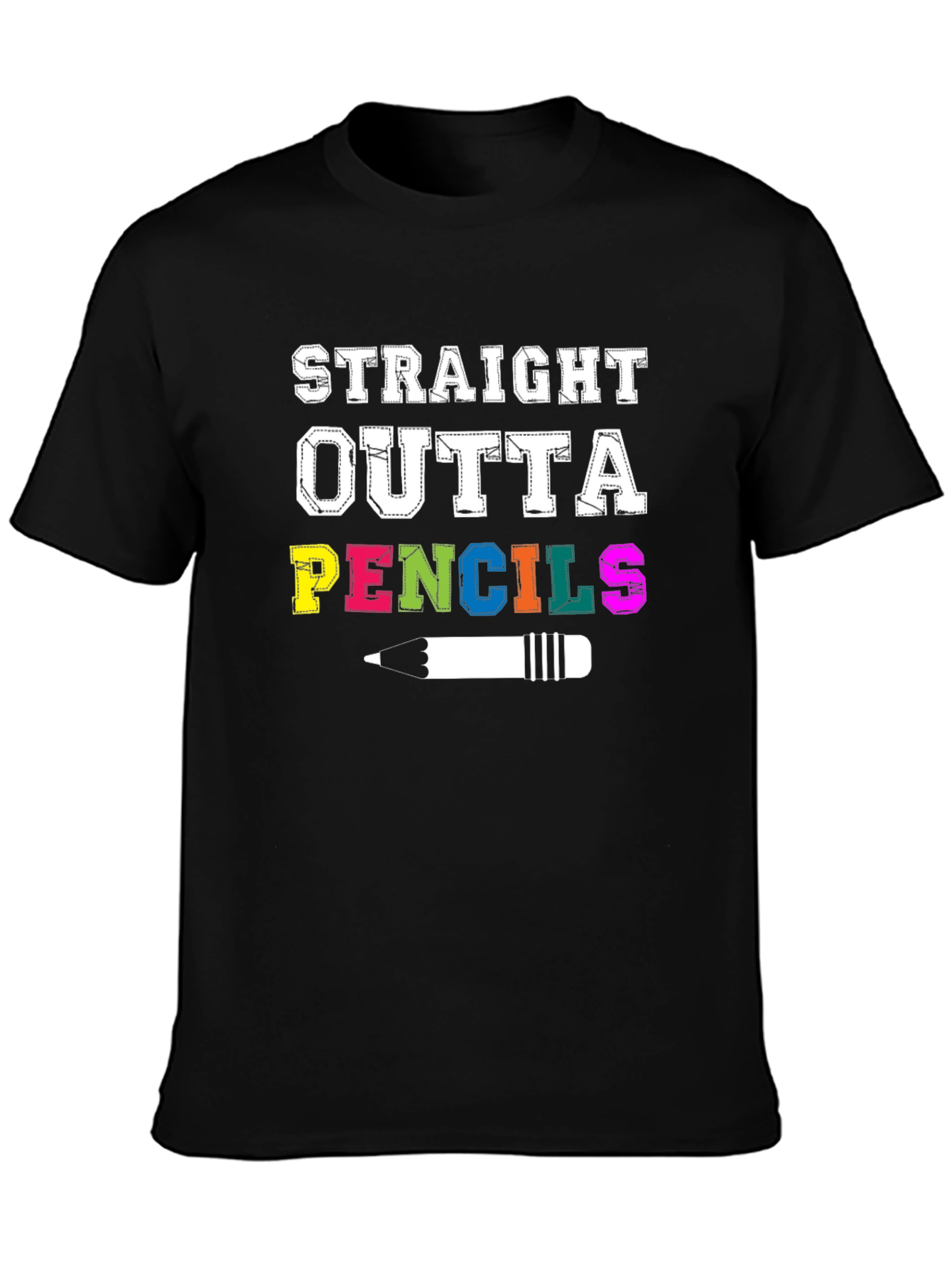 Straight Outta Pencils Graphic Tee