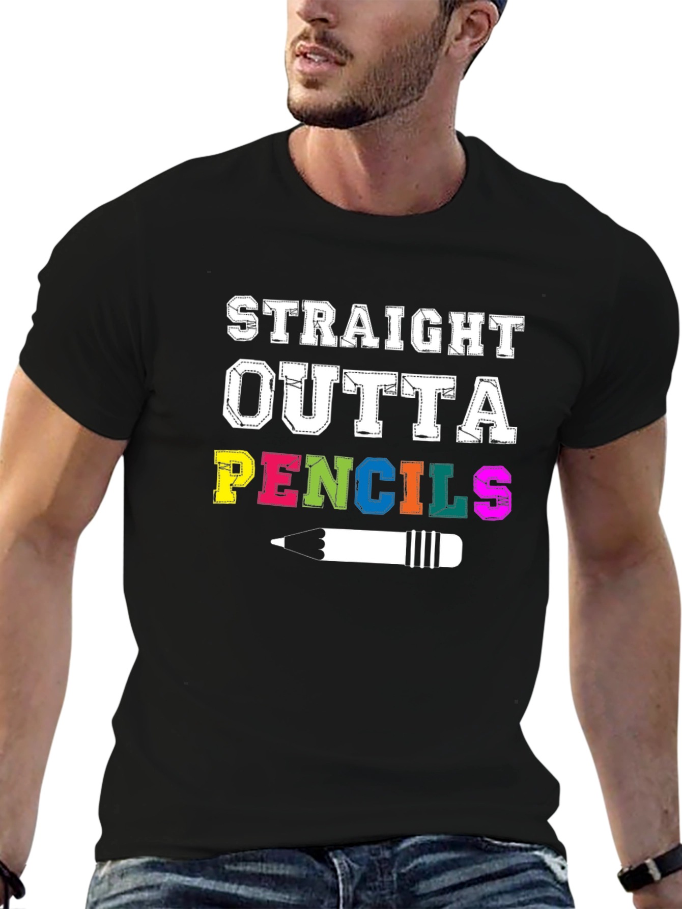 Straight Outta Pencils Graphic Tee