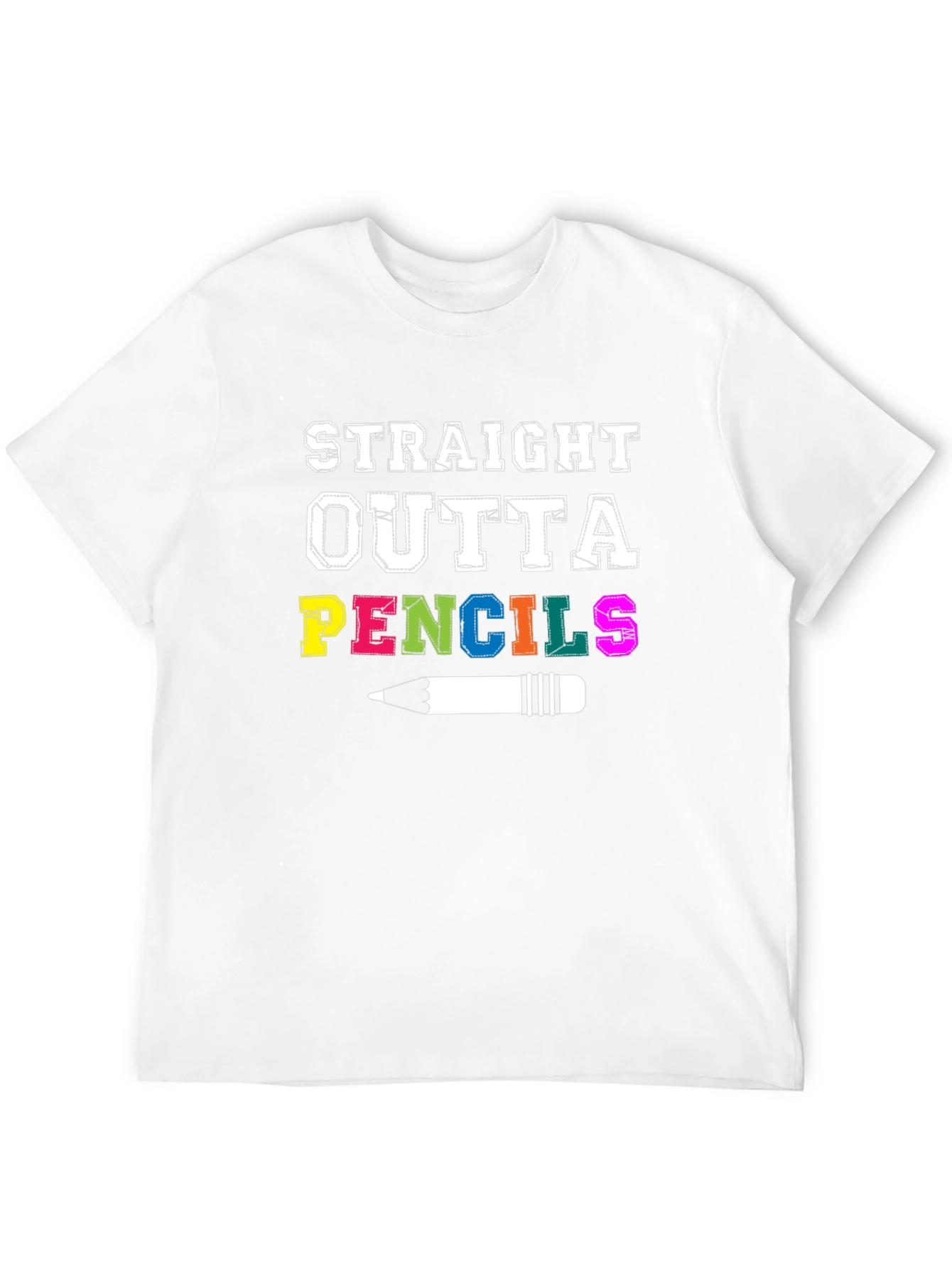 Straight Outta Pencils Graphic Tee