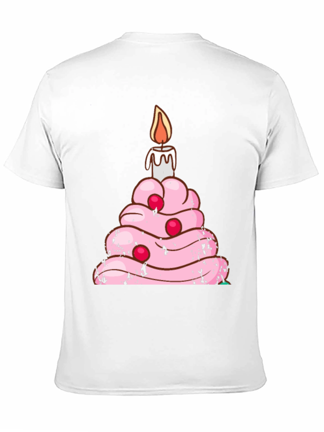 Birthday Cake T-Shirt Funny Candle Tee